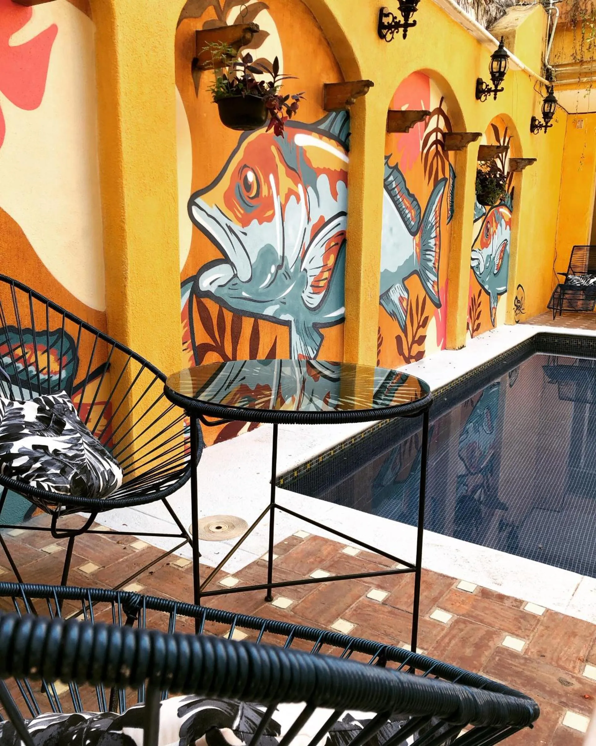 Swimming pool in Pargos Hotel & Cowork