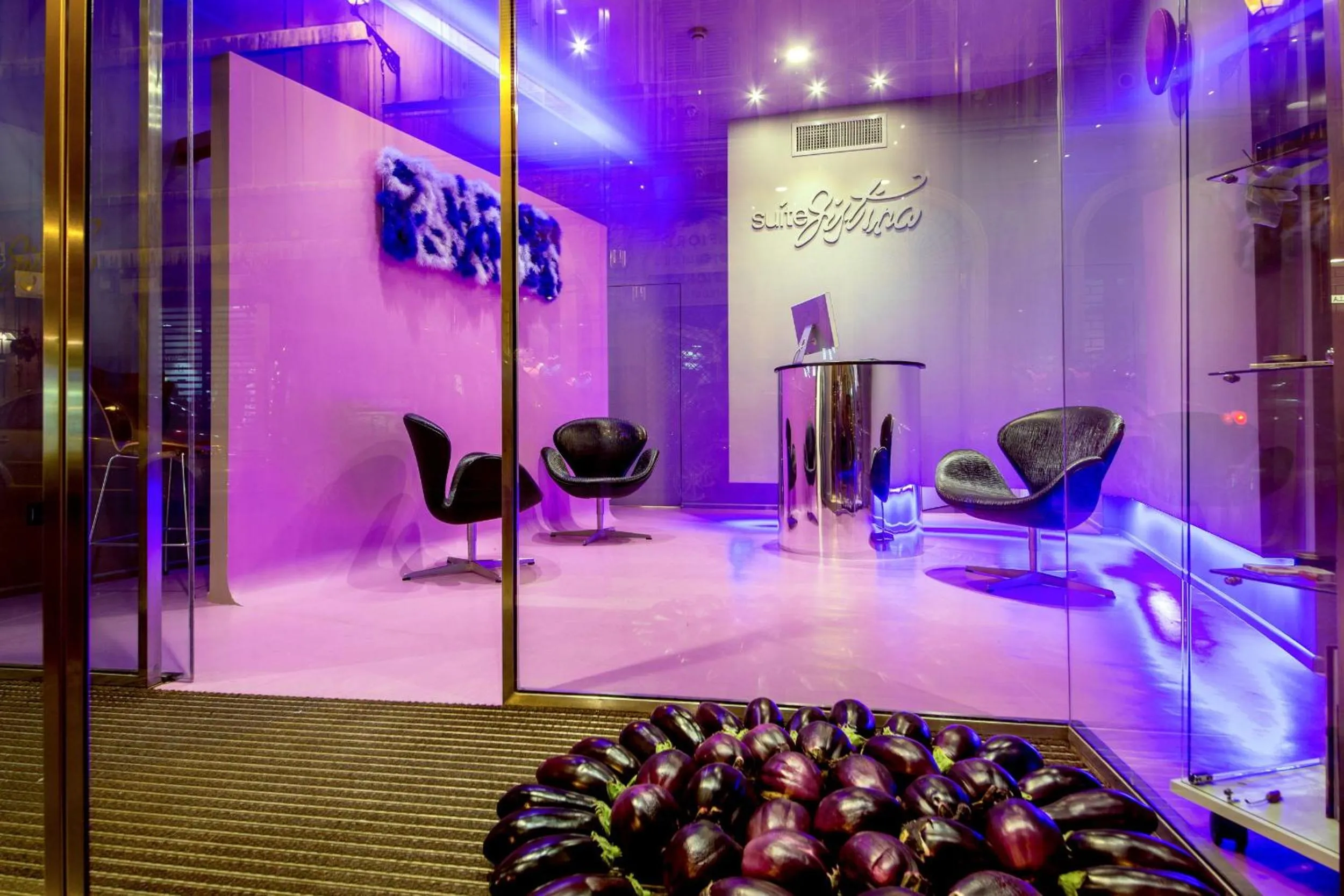 Lobby or reception in SuiteSistina for Brave Lovers