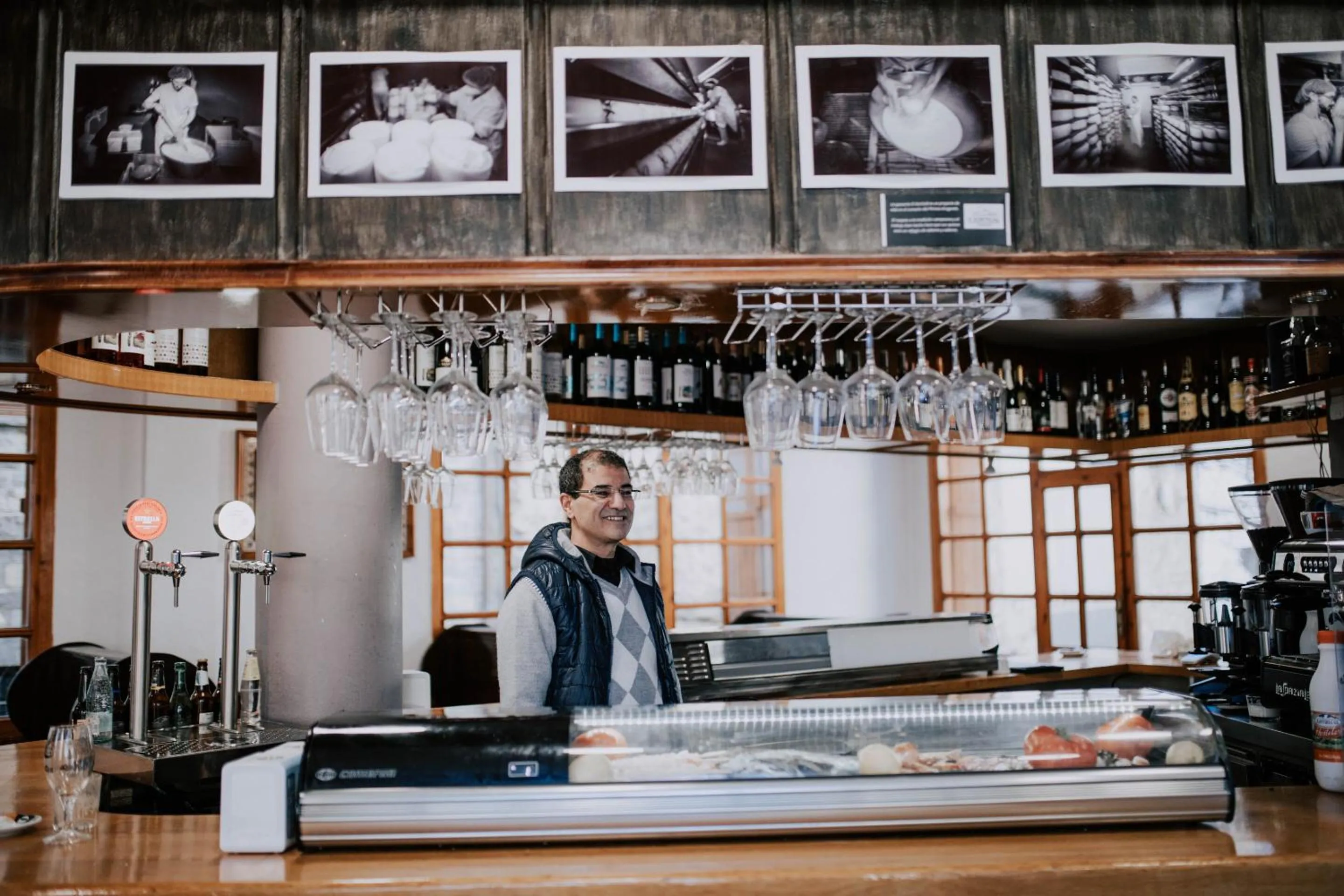 Dining area in Hostal Alto Aragon