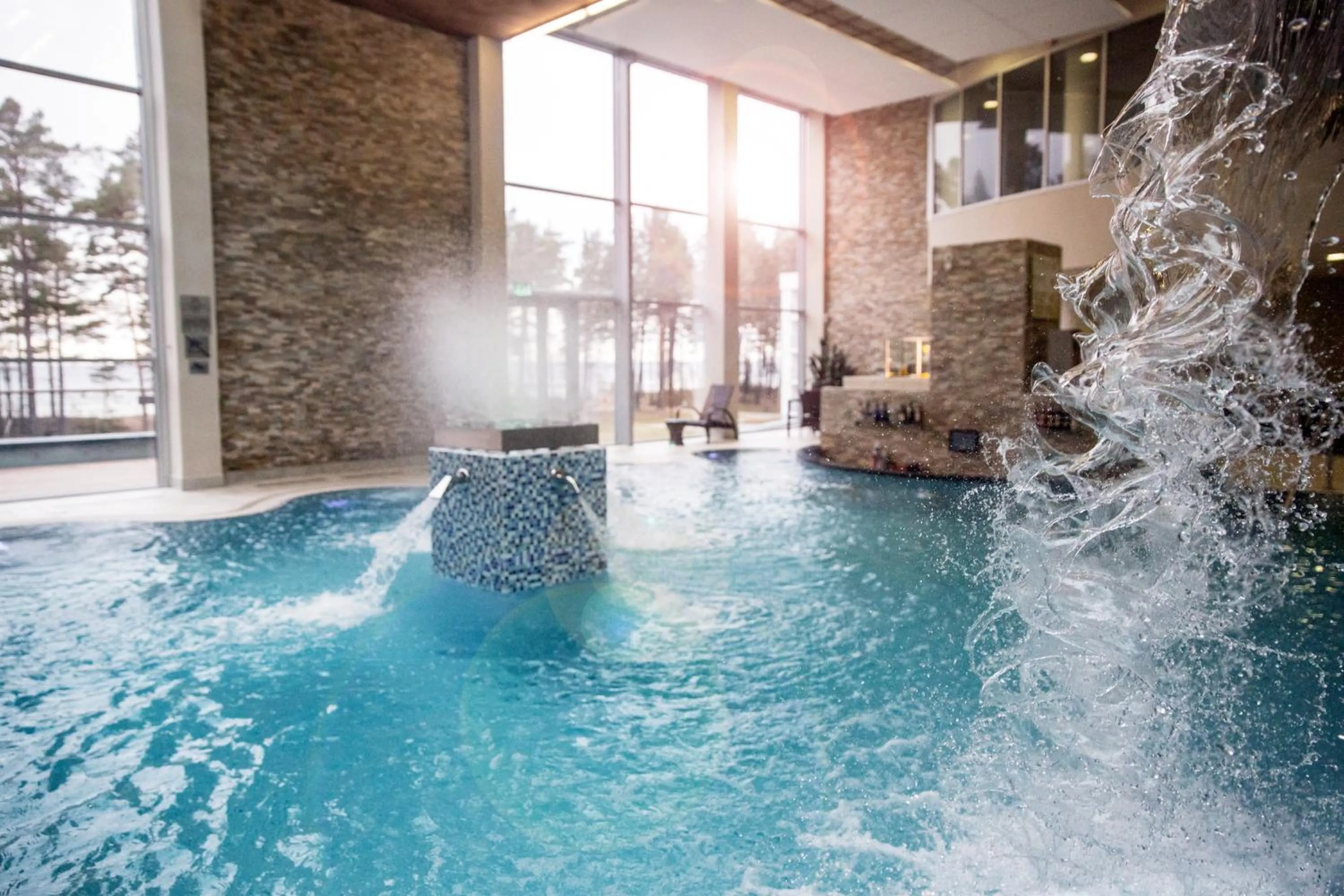 Sauna in Noorus SPA Hotel