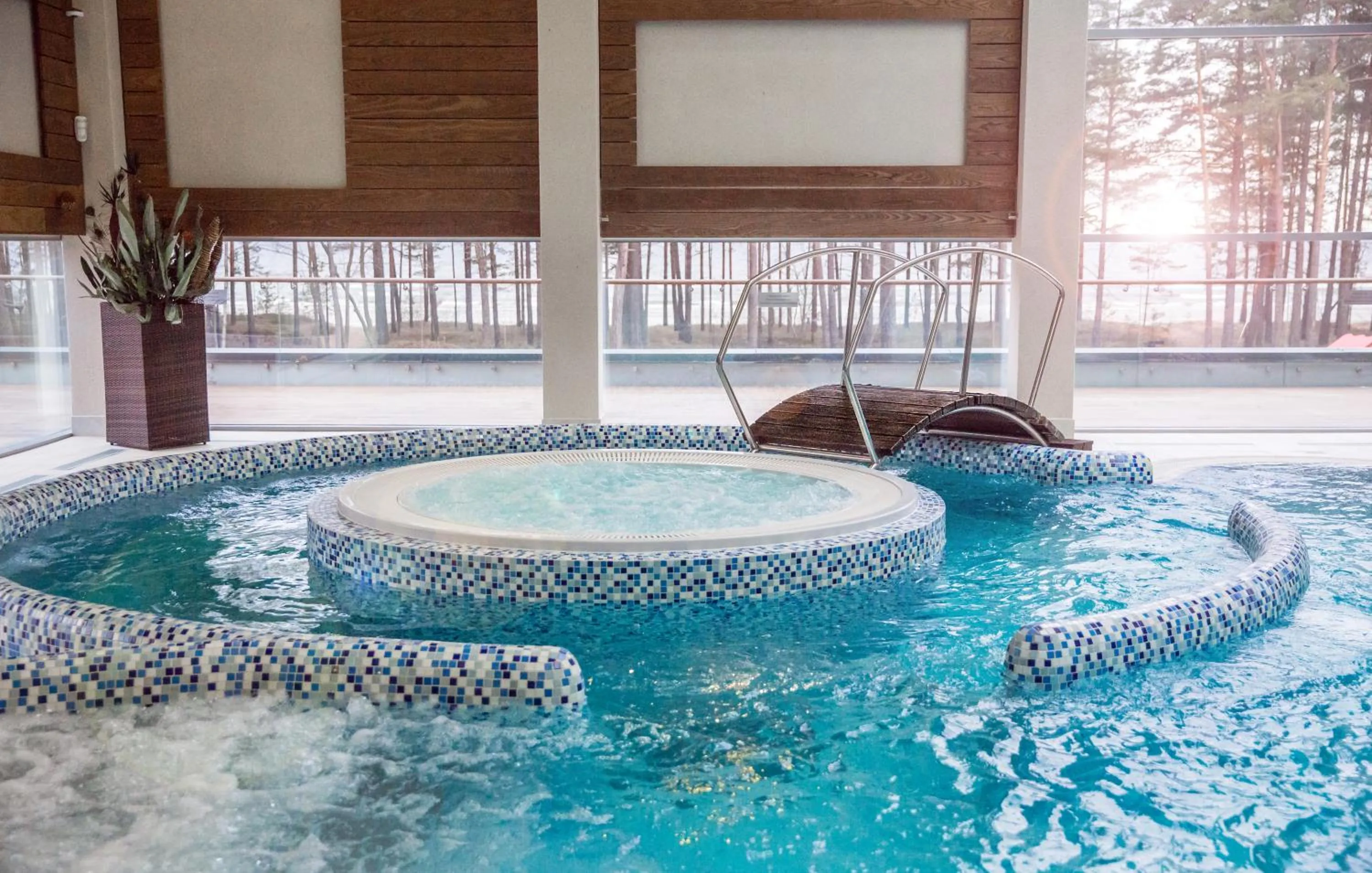 Sauna in Noorus SPA Hotel