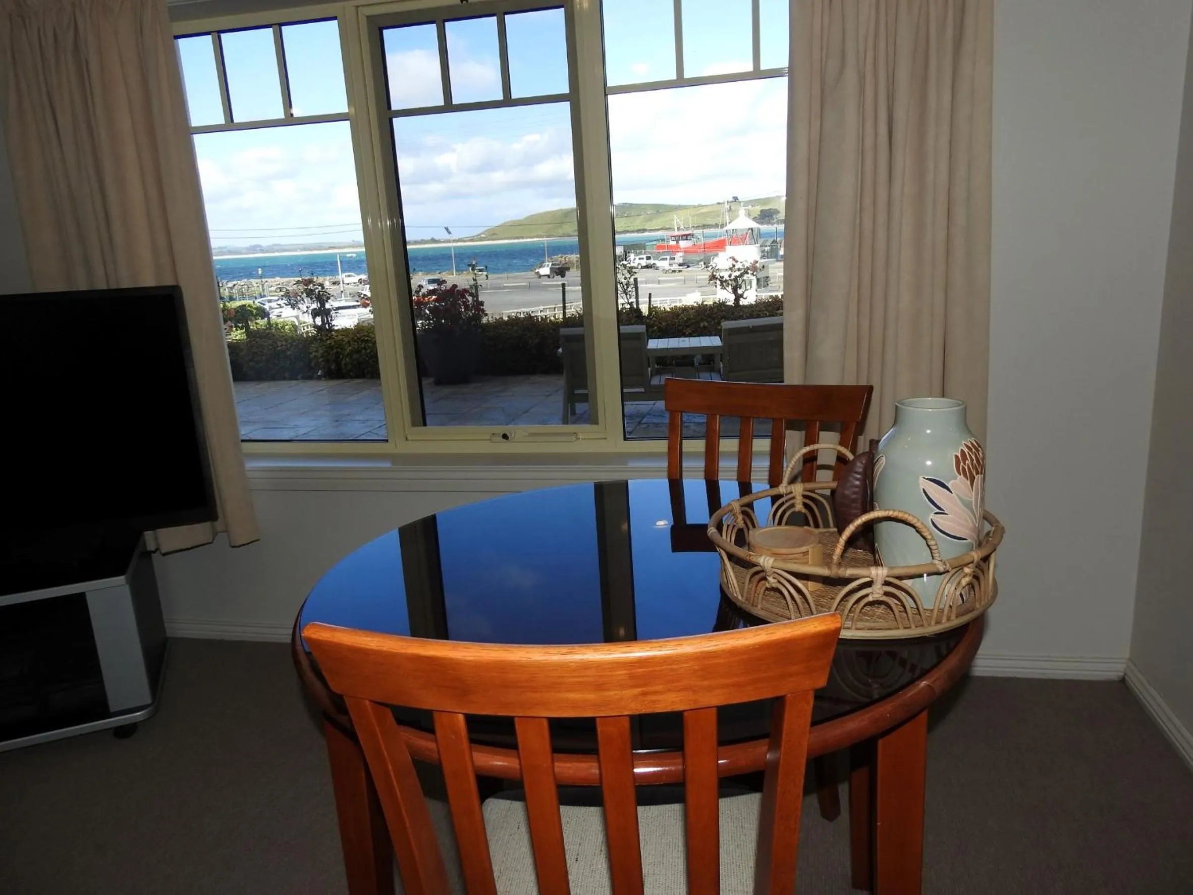 Dining area in On The Terrace Stanley