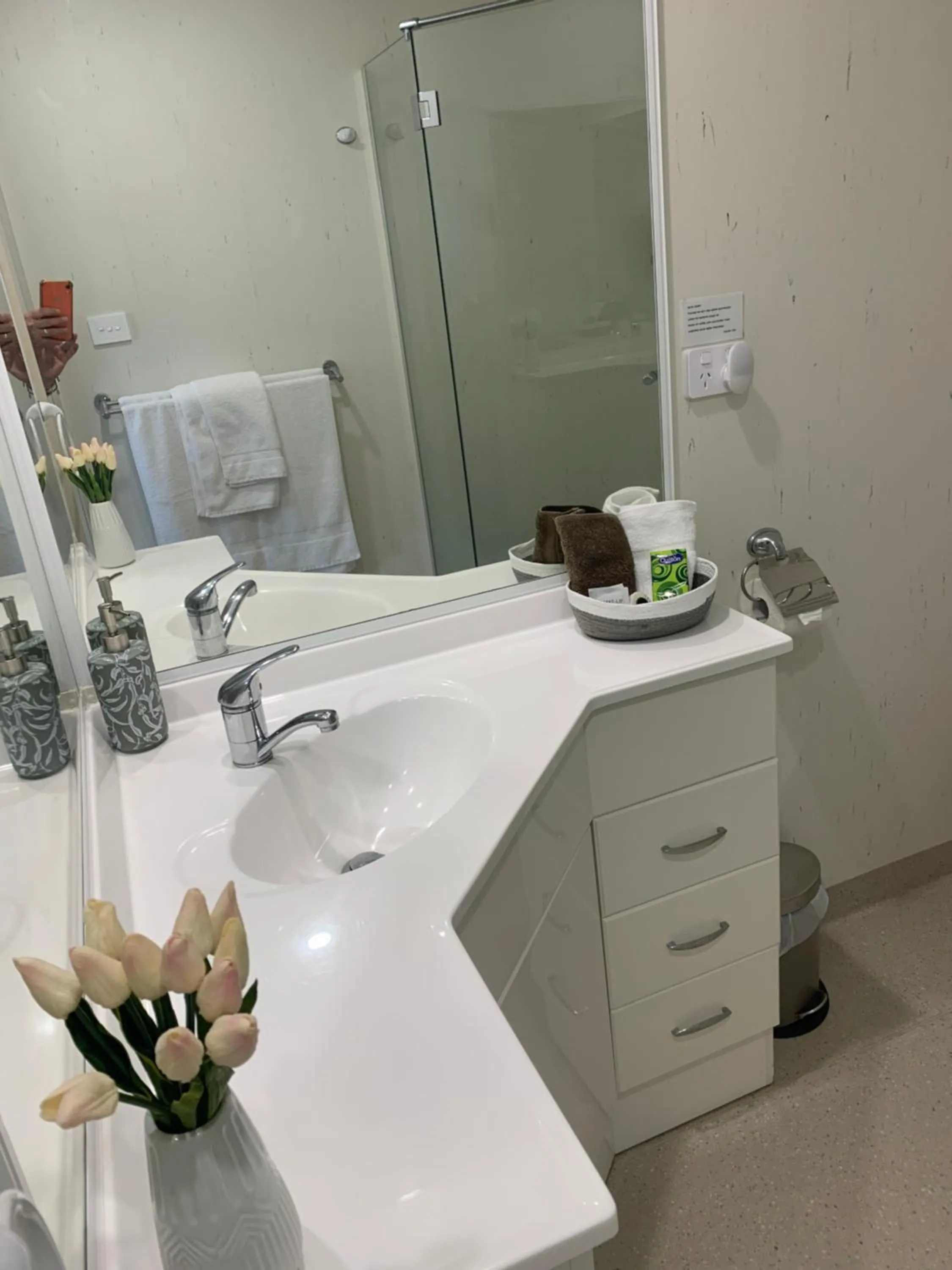 Bathroom in On The Terrace Stanley