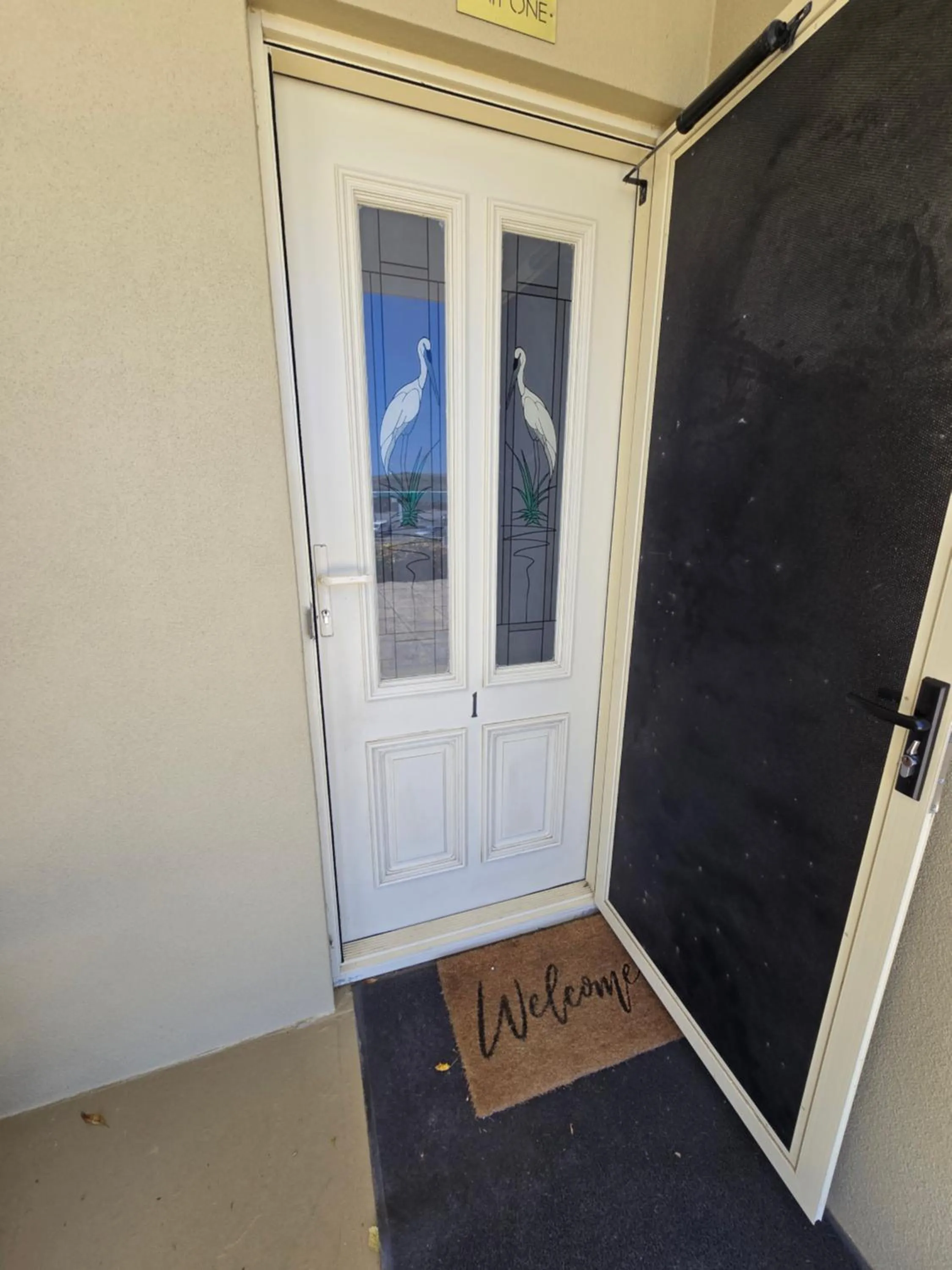 Facade/entrance in On The Terrace Stanley