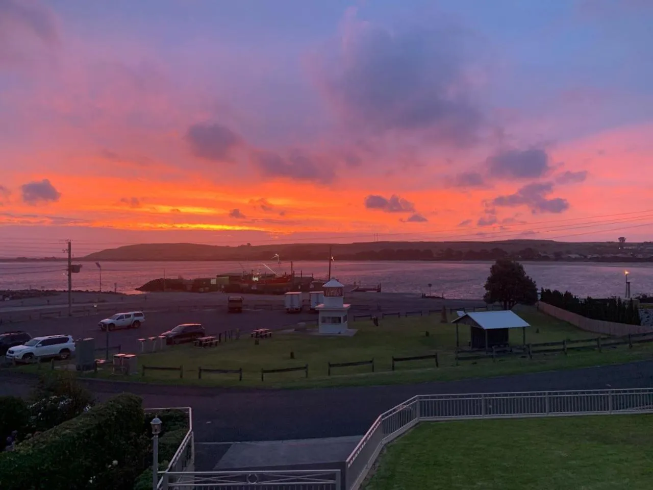 Sunset in On The Terrace Stanley