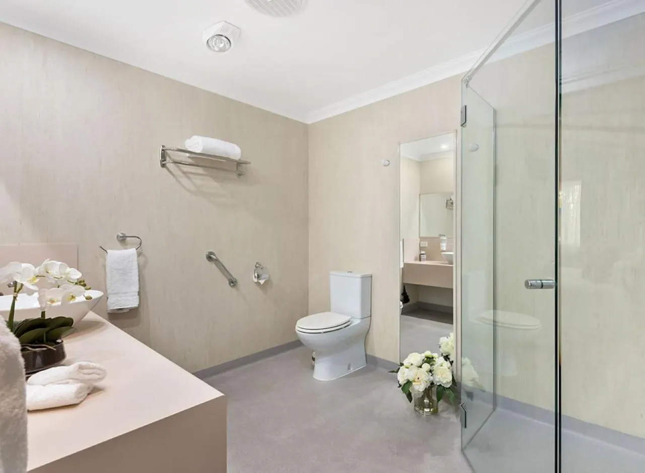 Bathroom in On The Terrace Stanley