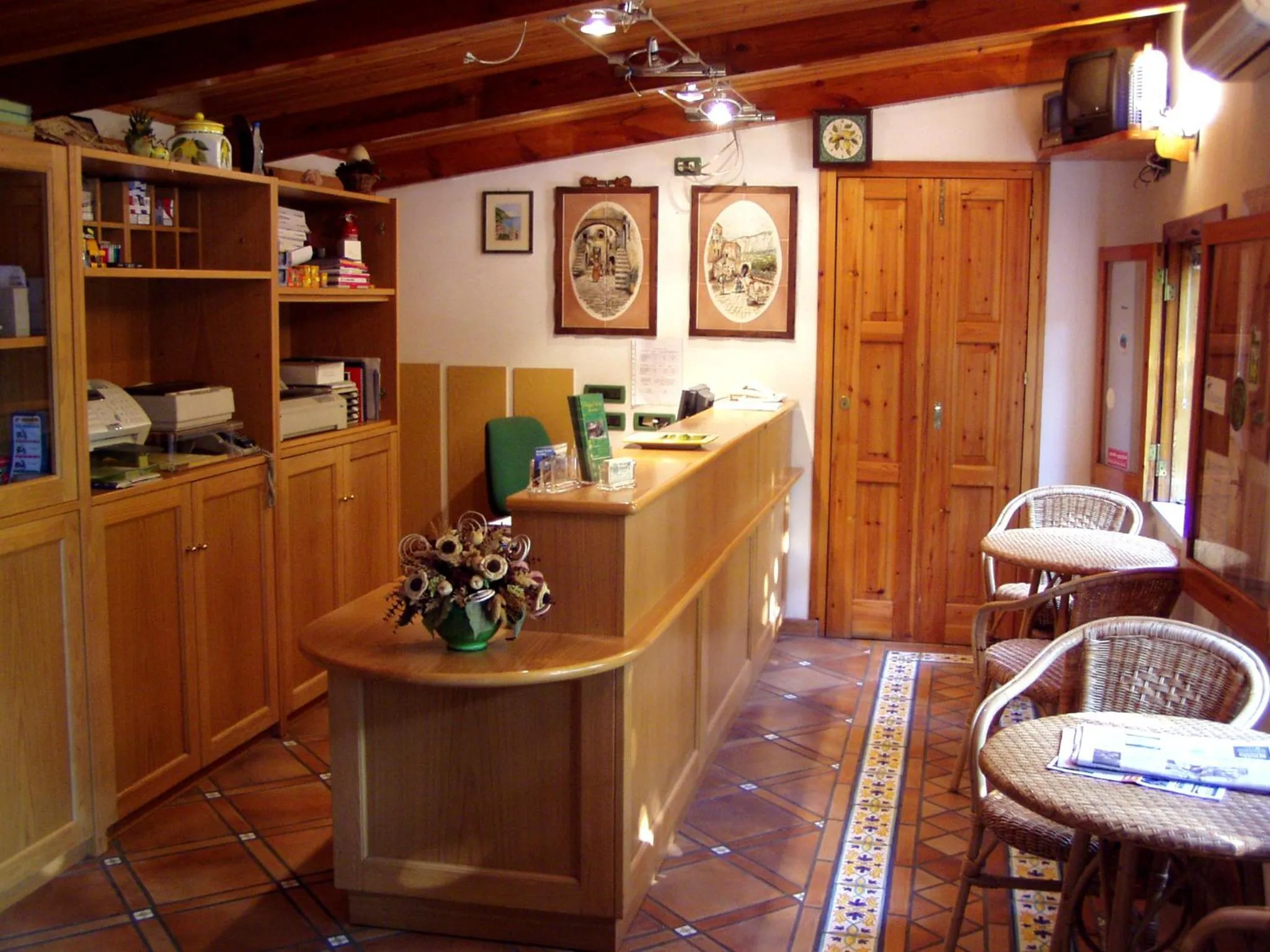 Lobby or reception in Residence Villaggio Verde