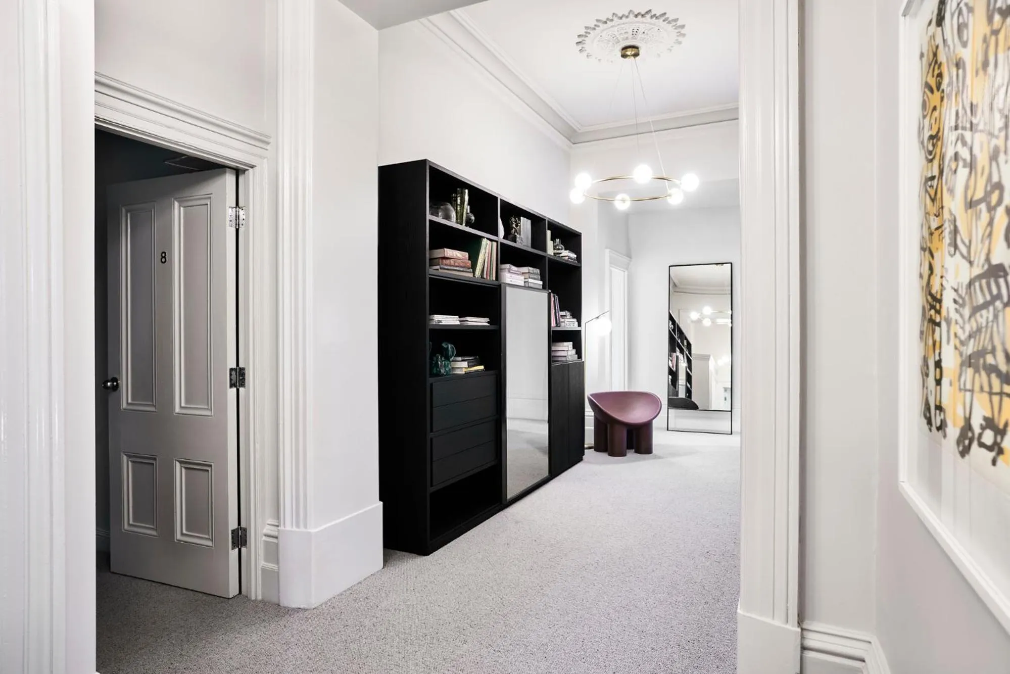 Decorative detail in Hotel Ernest Bendigo