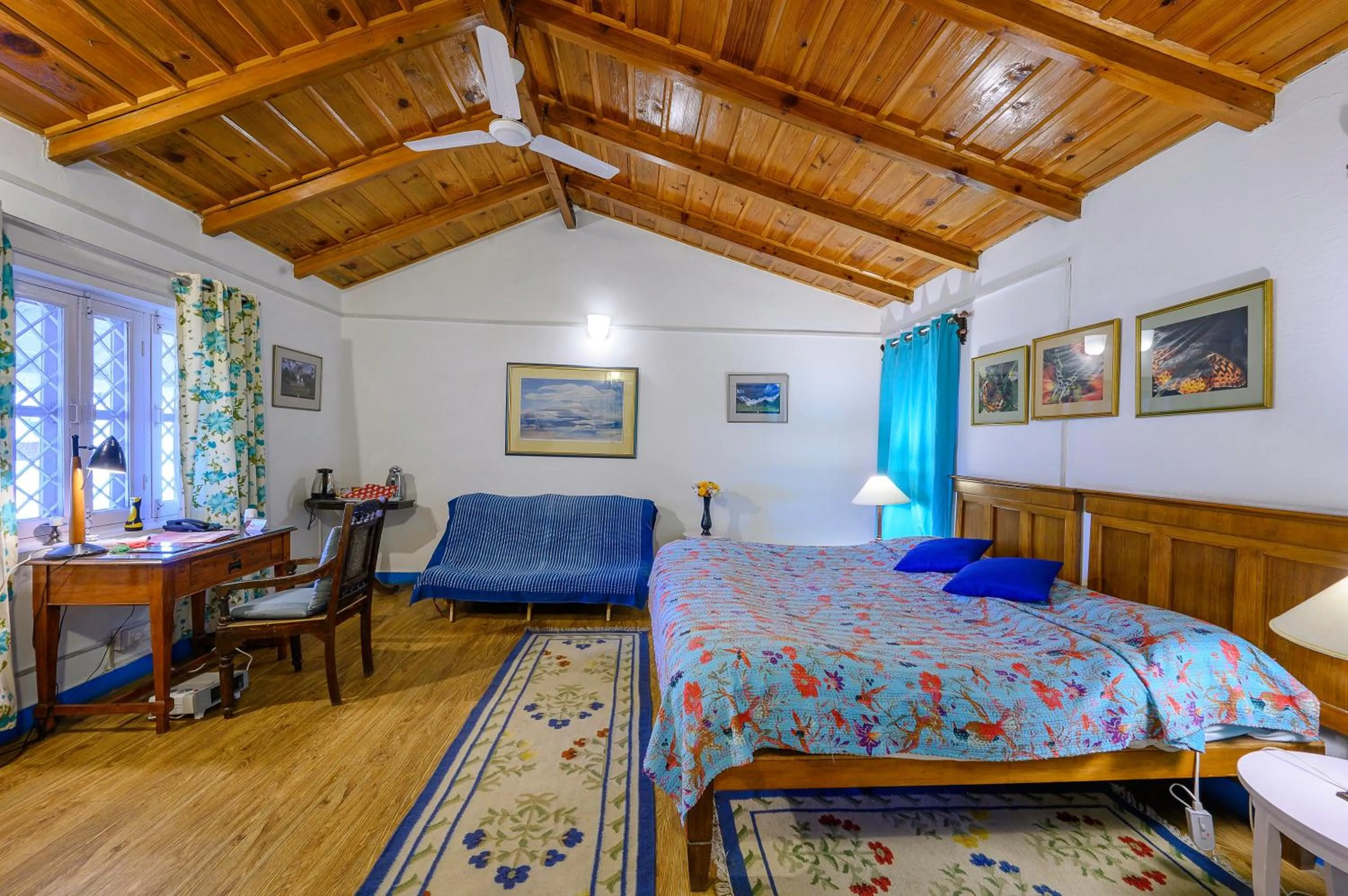 Bedroom, Bed in Neemrana's - Ramgarh Bungalows