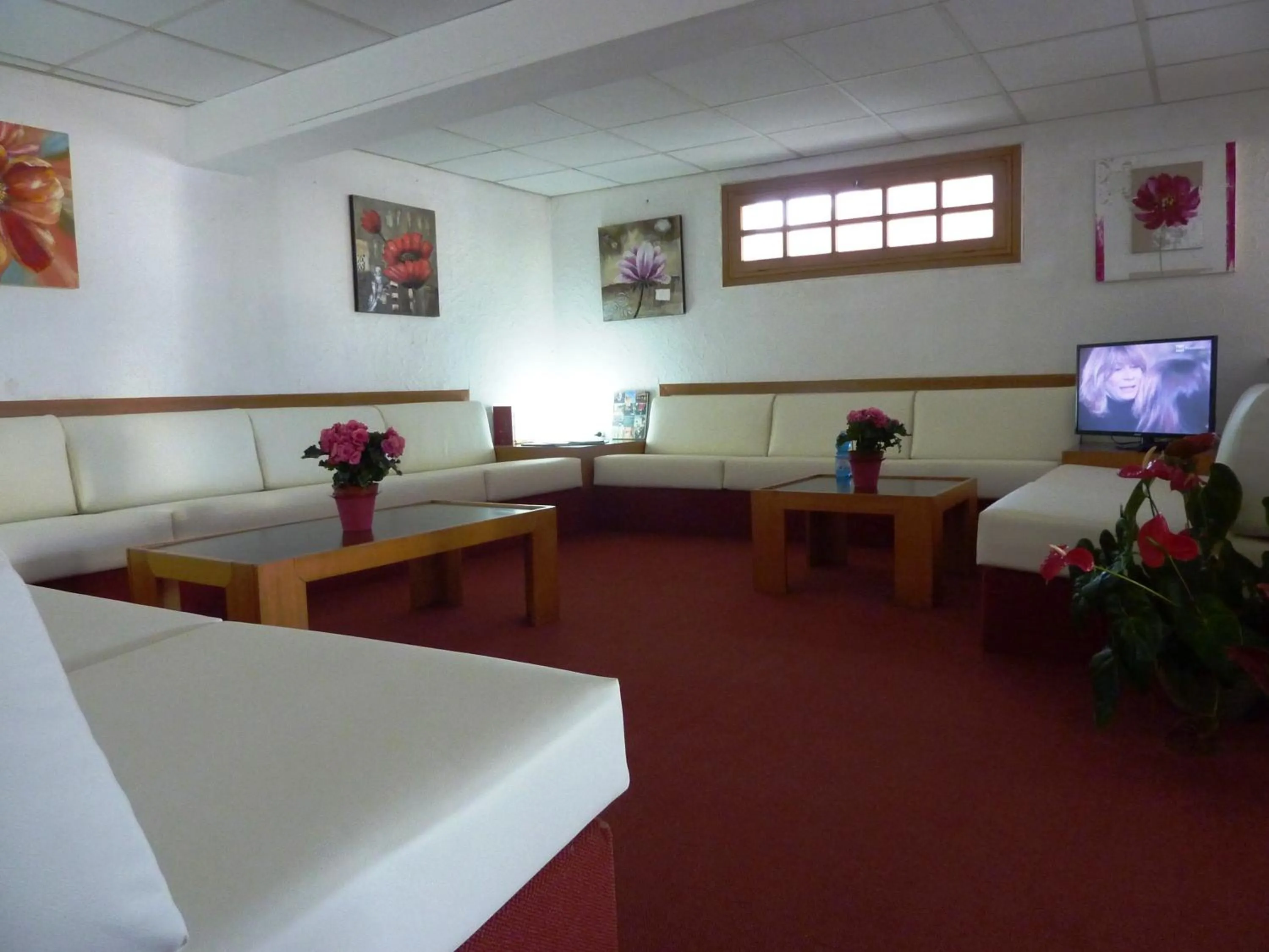 Communal lounge/ TV room in Hotel Ariston Montecarlo