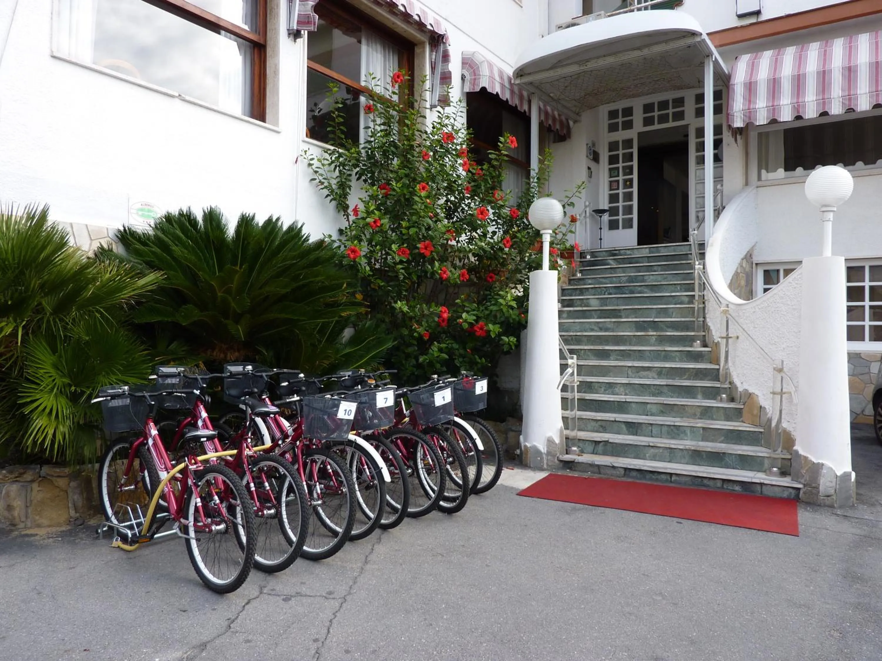 Facade/entrance in Hotel Ariston Montecarlo