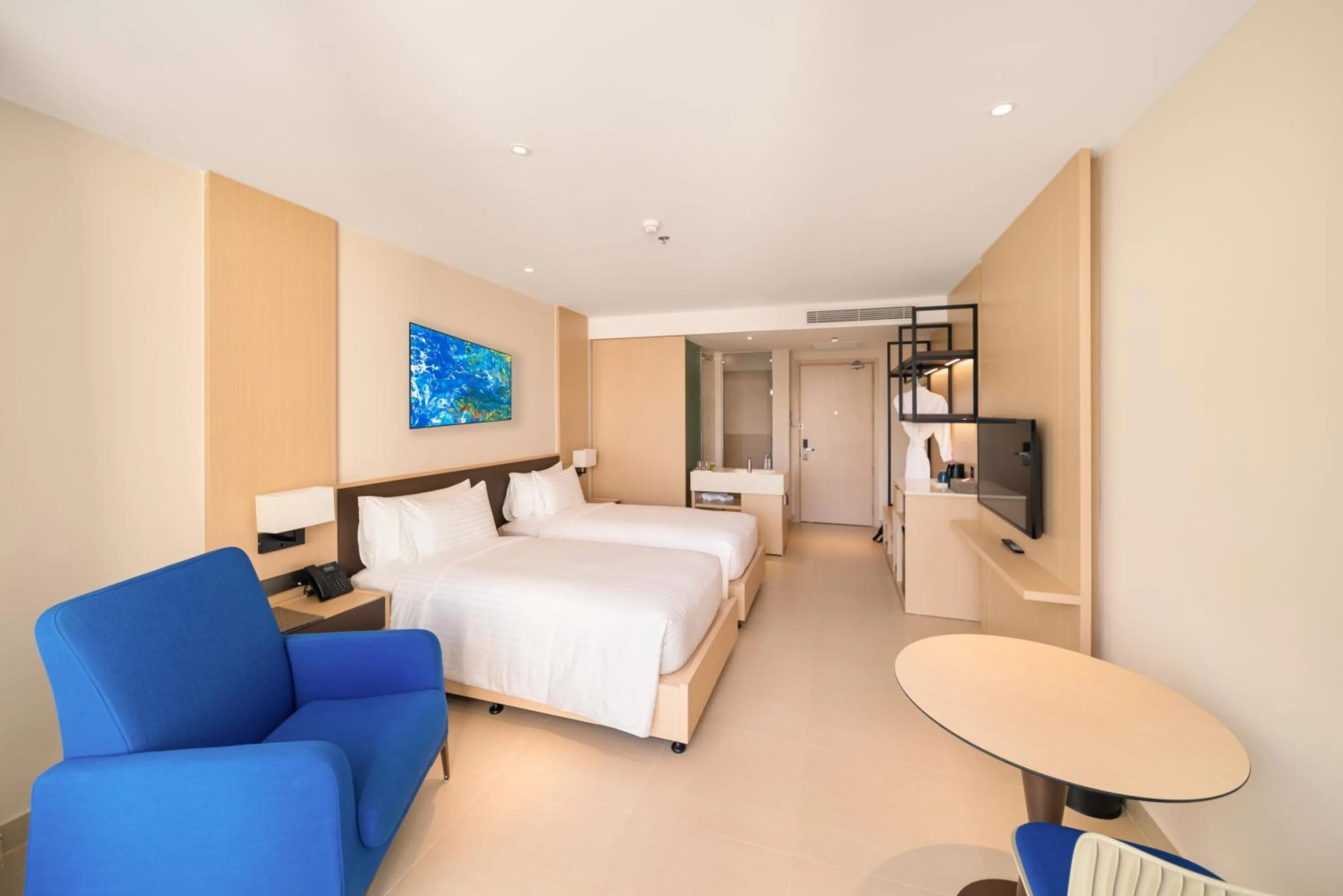 Bedroom, Bed in The Empyrean Cam Ranh Beach Resort