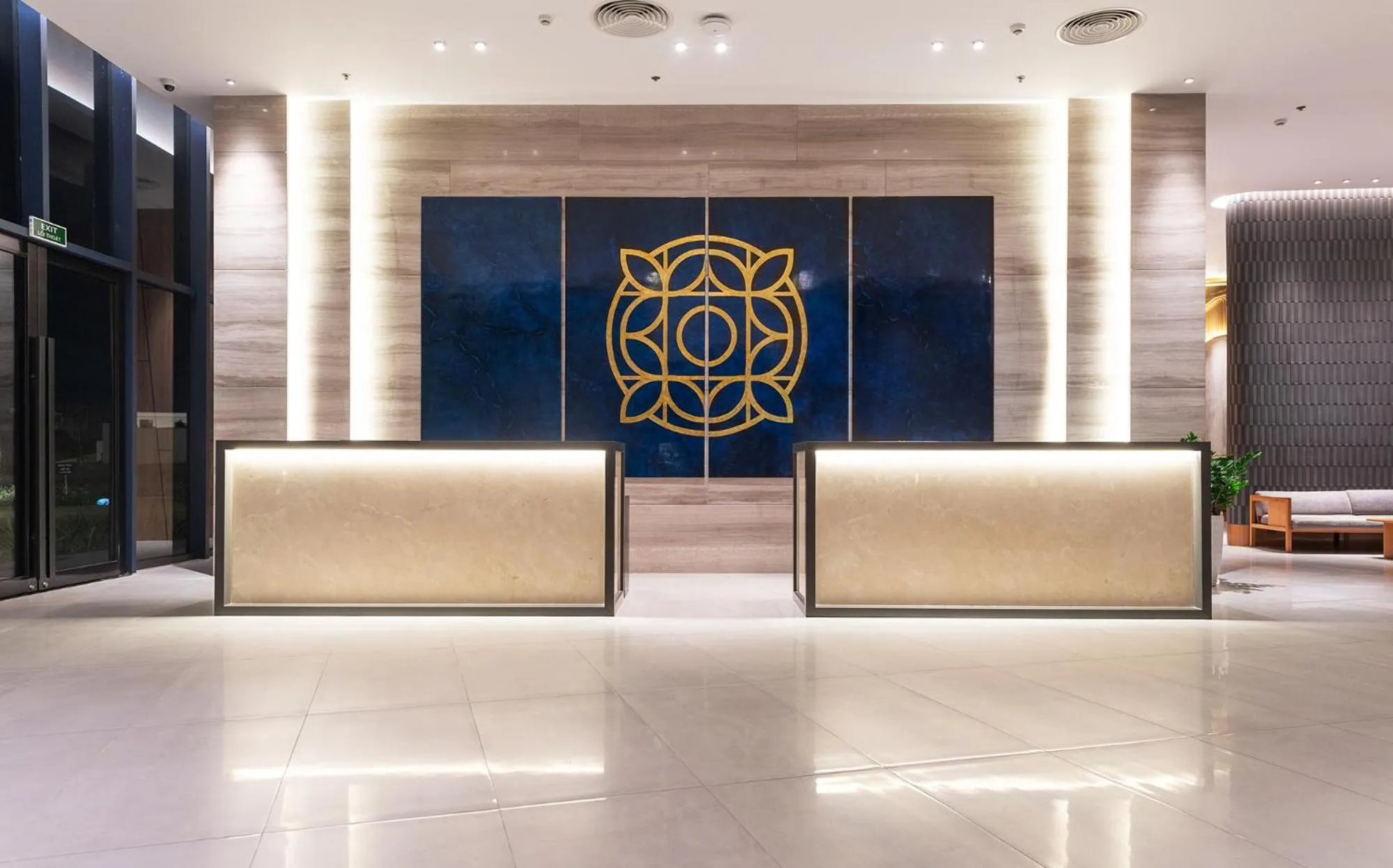 Lobby or reception in The Empyrean Cam Ranh Beach Resort