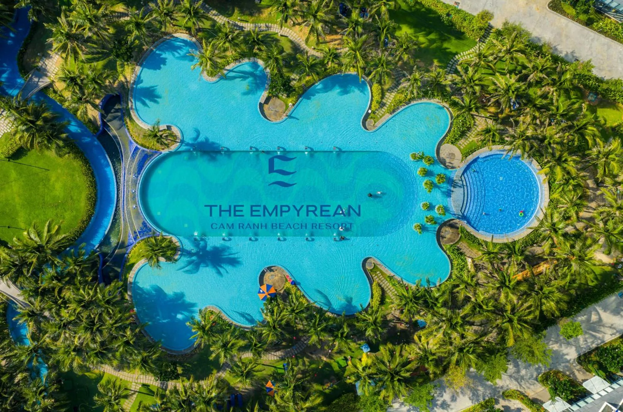 Swimming pool in The Empyrean Cam Ranh Beach Resort