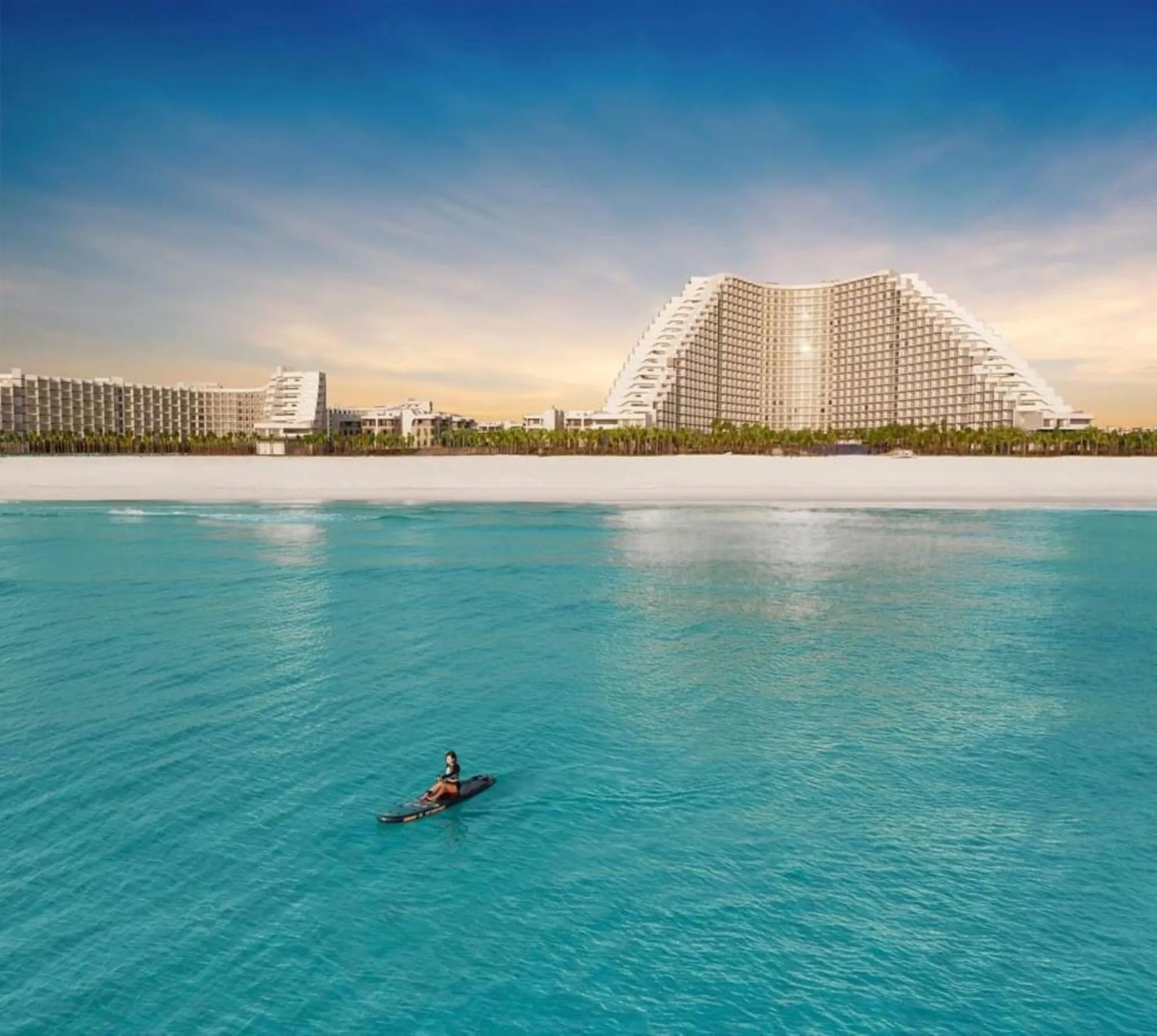 Beach in The Empyrean Cam Ranh Beach Resort