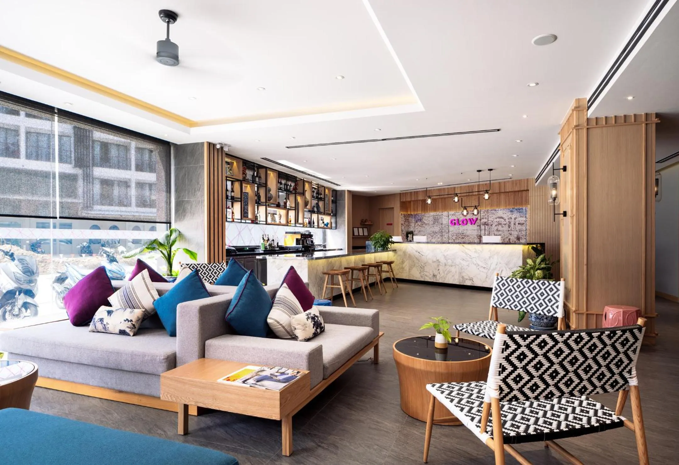 Lobby or reception in GLOW Mira Karon Beach