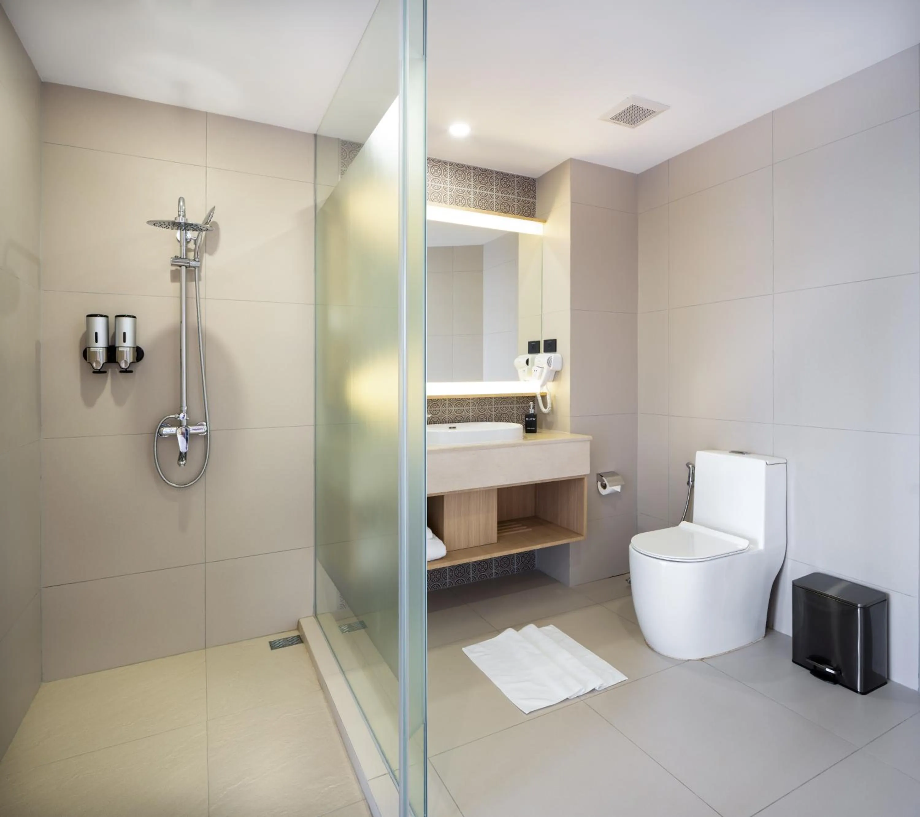 Shower in GLOW Mira Karon Beach