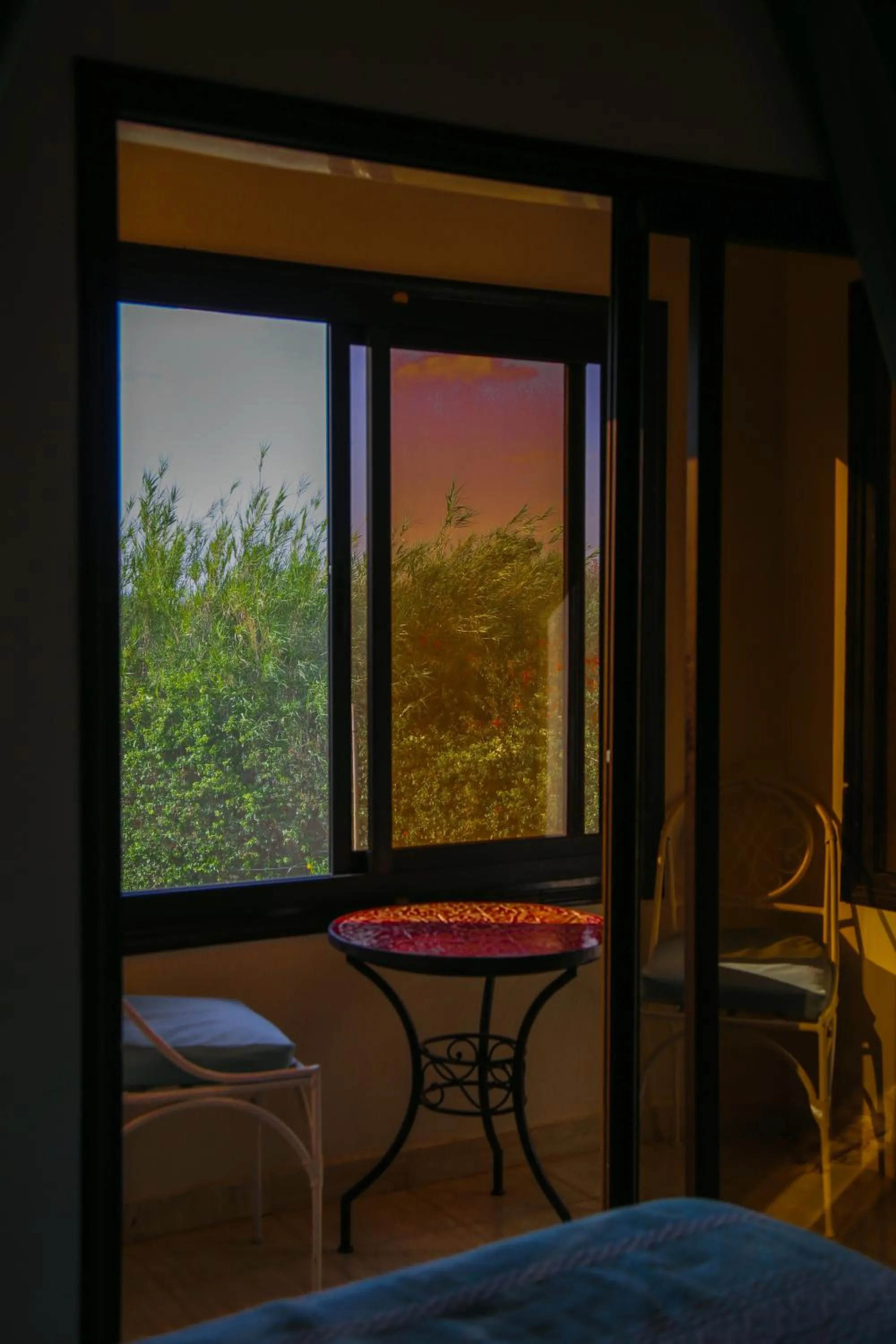 Balcony/Terrace, Bed in Weedan Hôtel Marrakech