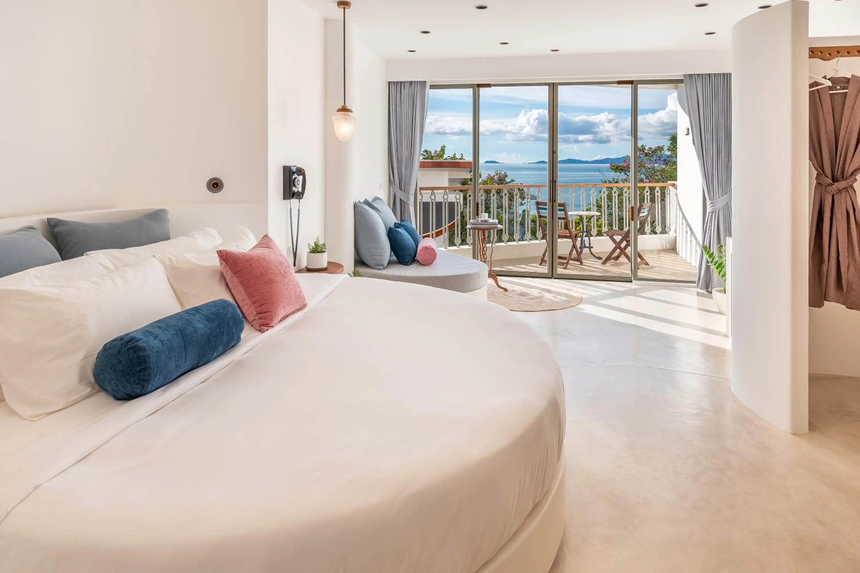 Bed in Ampersand Resort