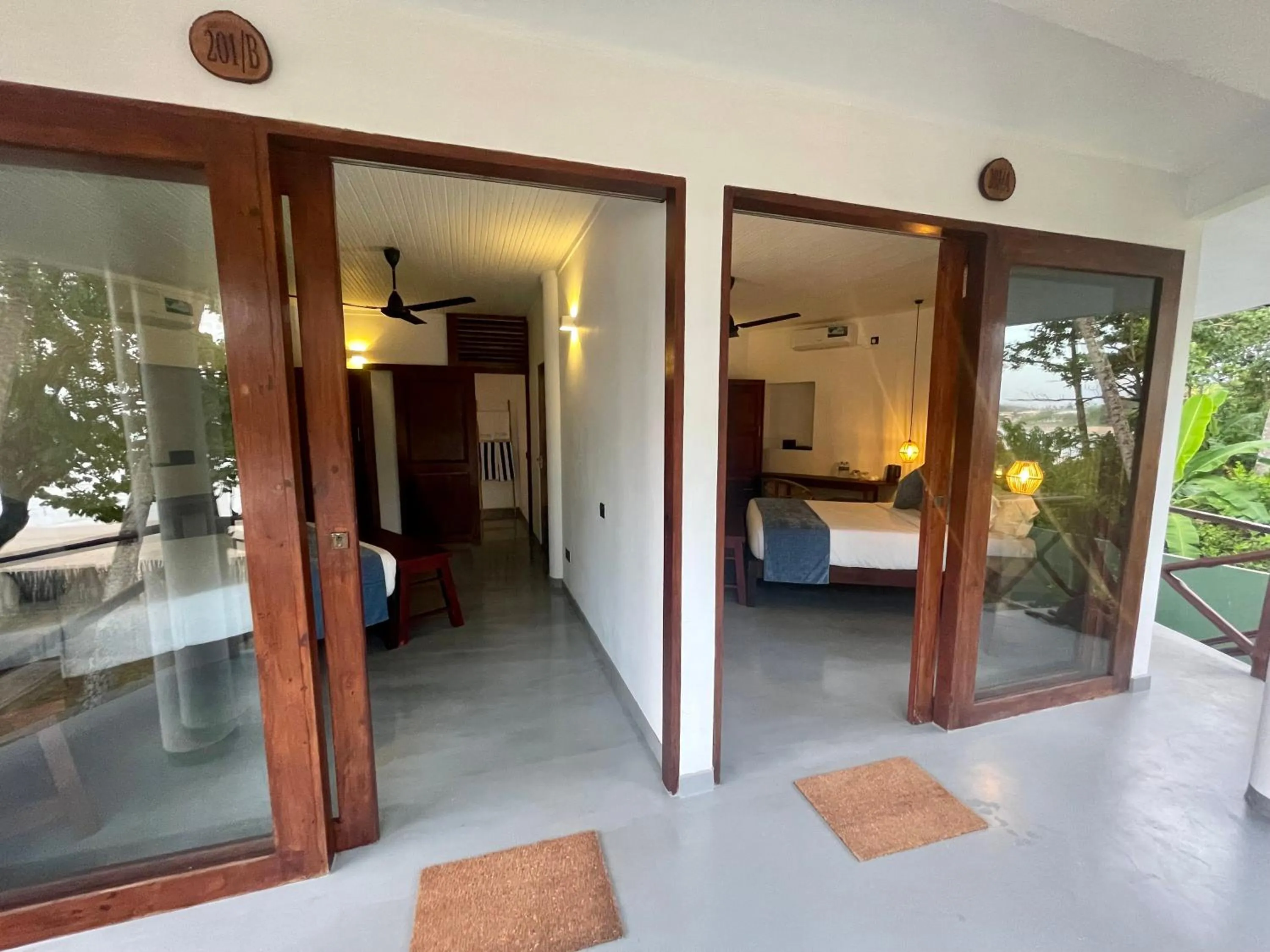 Bed in Smeralda Resorts Dikwella