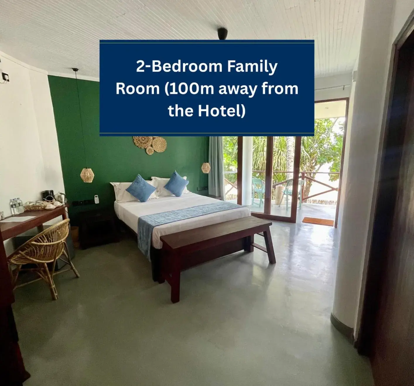 Family Room with Balcony - Annex in Smeralda Resorts Dikwella Family Room with Balcony - Annex in Smeralda Resorts Dikwella