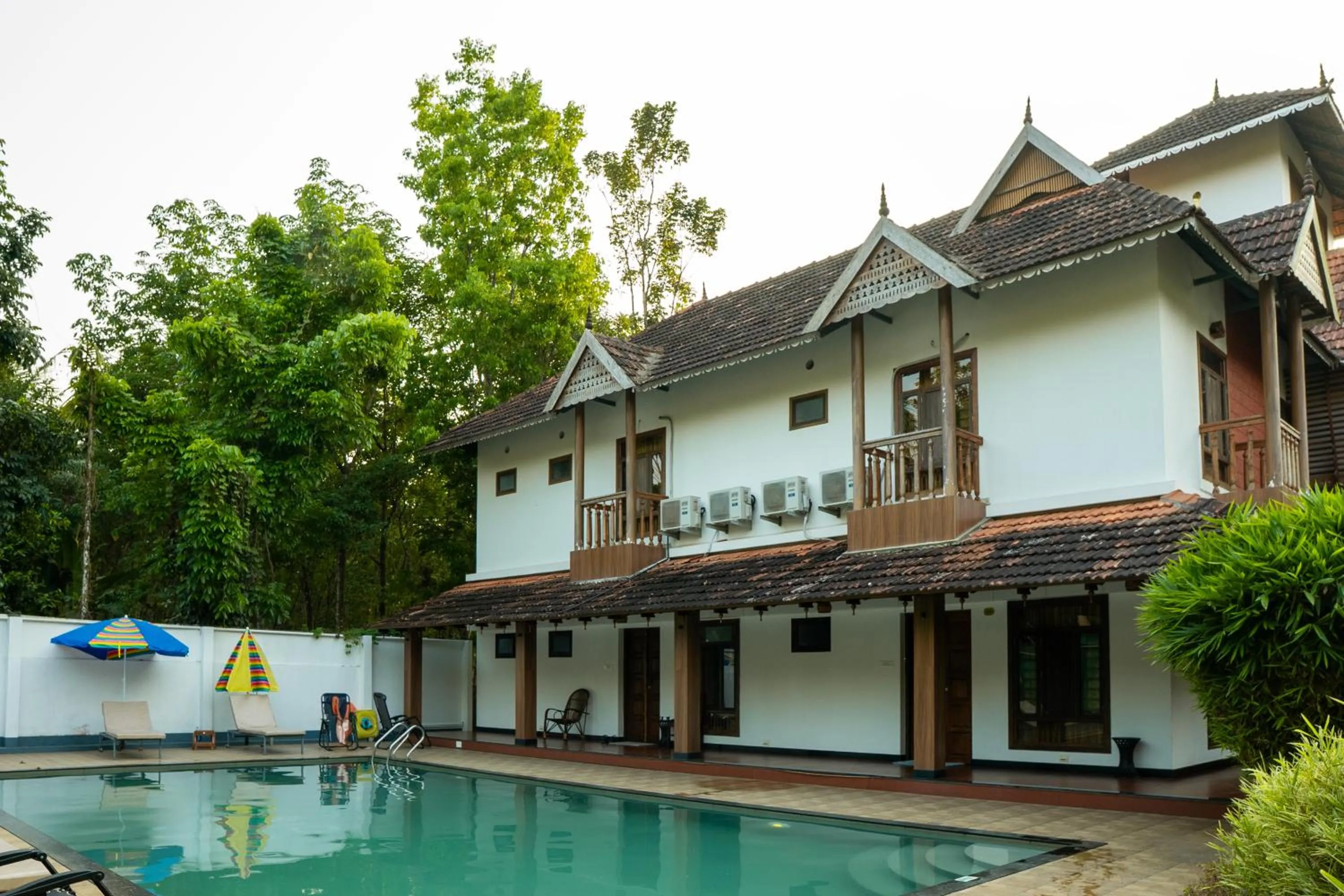 Property building in Vajra Ayurveda and Yoga Retreat