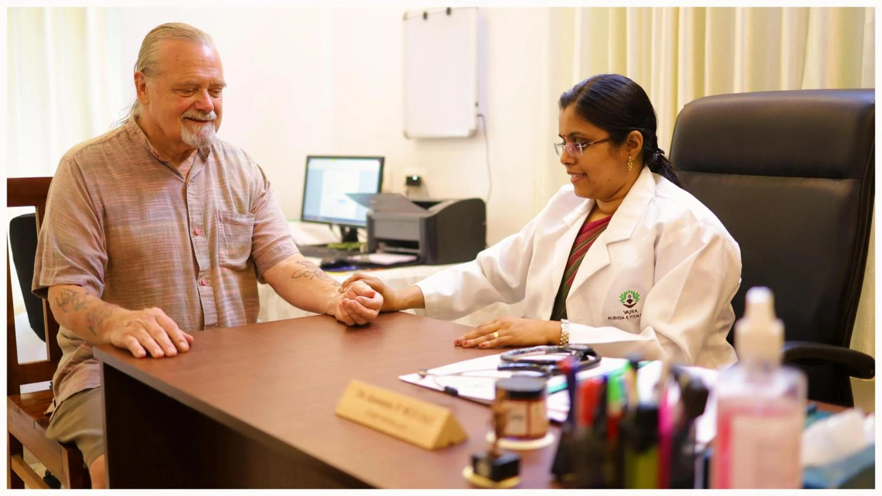 People in Vajra Ayurveda and Yoga Retreat