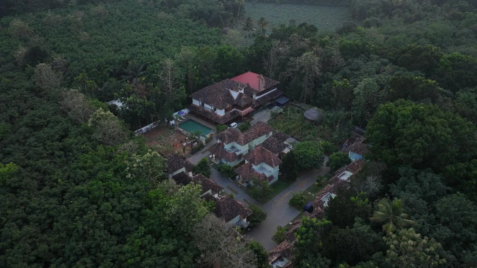 Property building in Vajra Ayurveda and Yoga Retreat