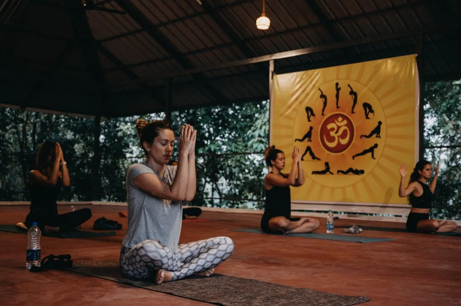 People in Vajra Ayurveda and Yoga Retreat