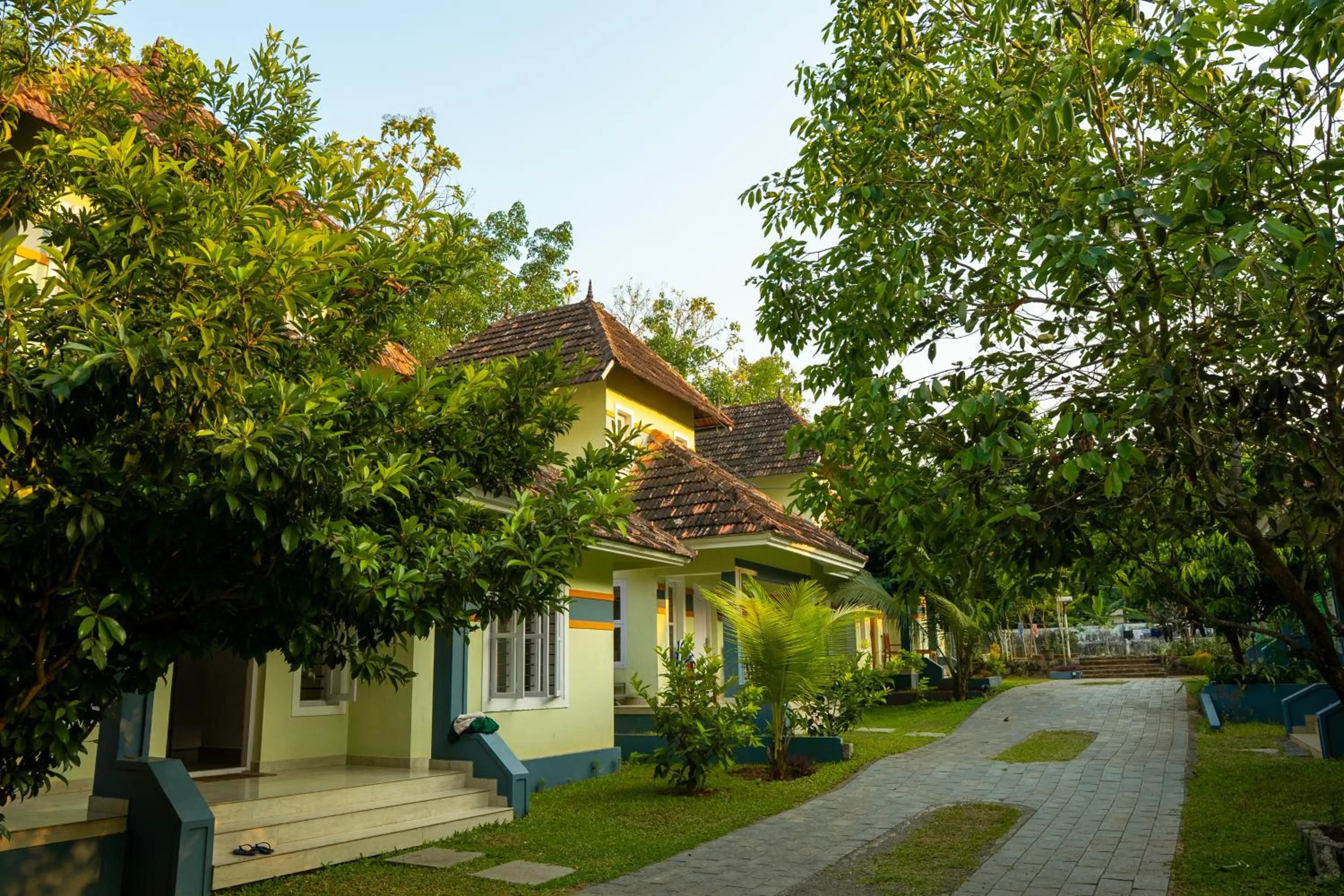 Property building in Vajra Ayurveda and Yoga Retreat