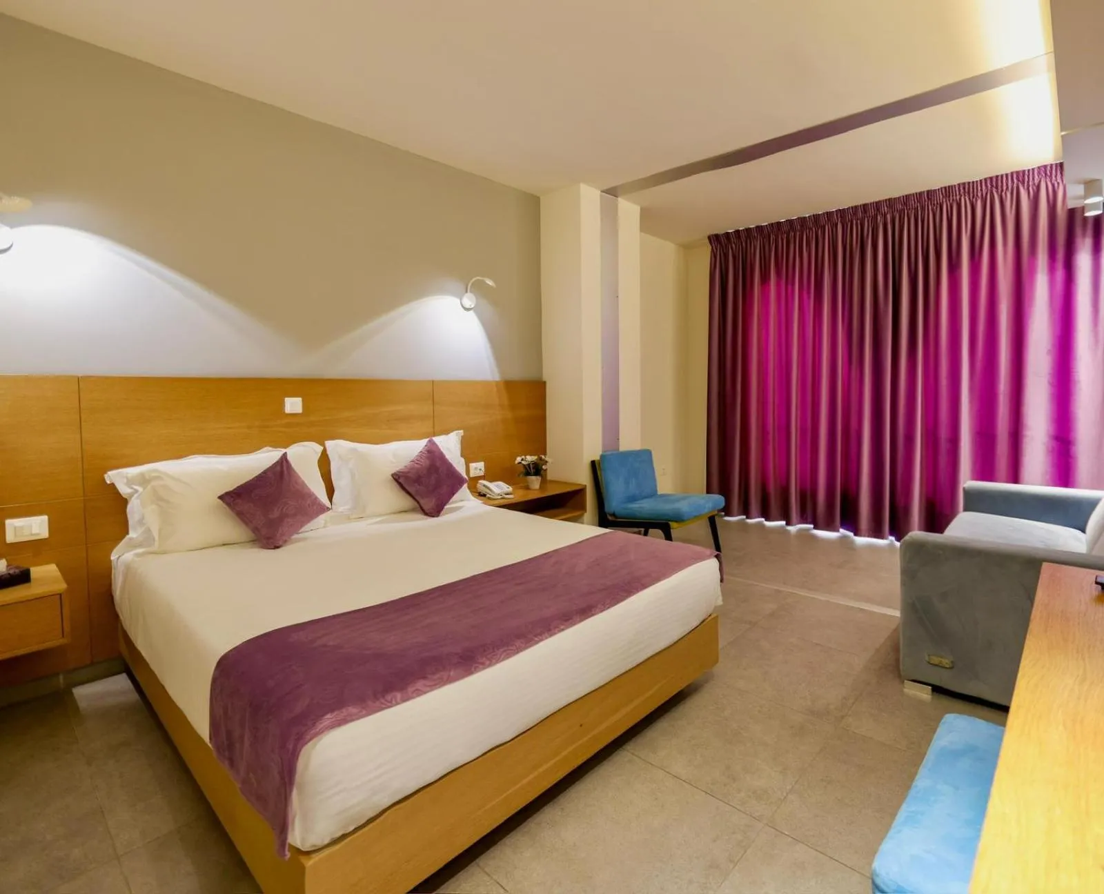 Bedroom, Bed in Majestic Byblos Grand Hotel