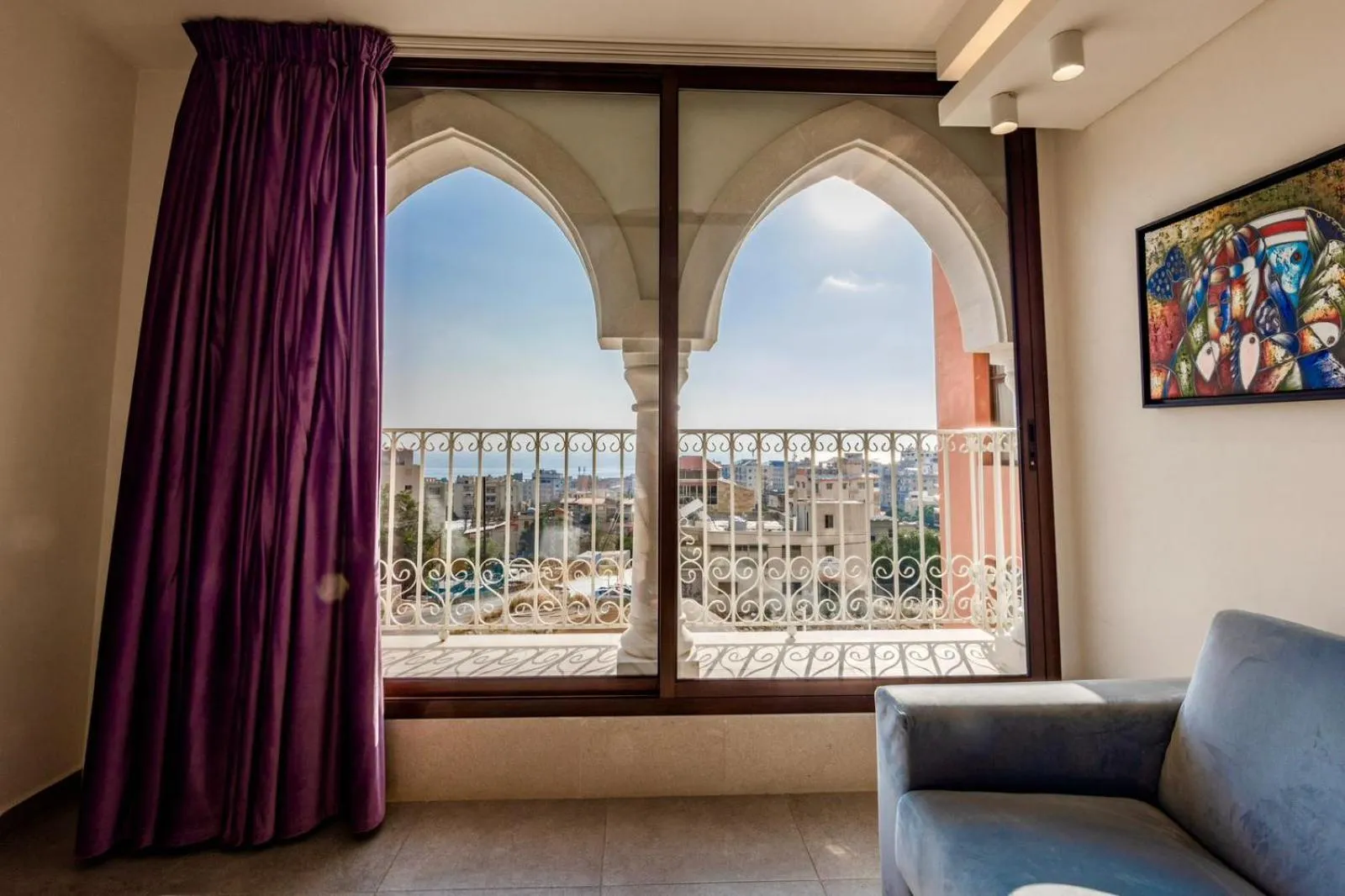 View (from property/room) in Majestic Byblos Grand Hotel