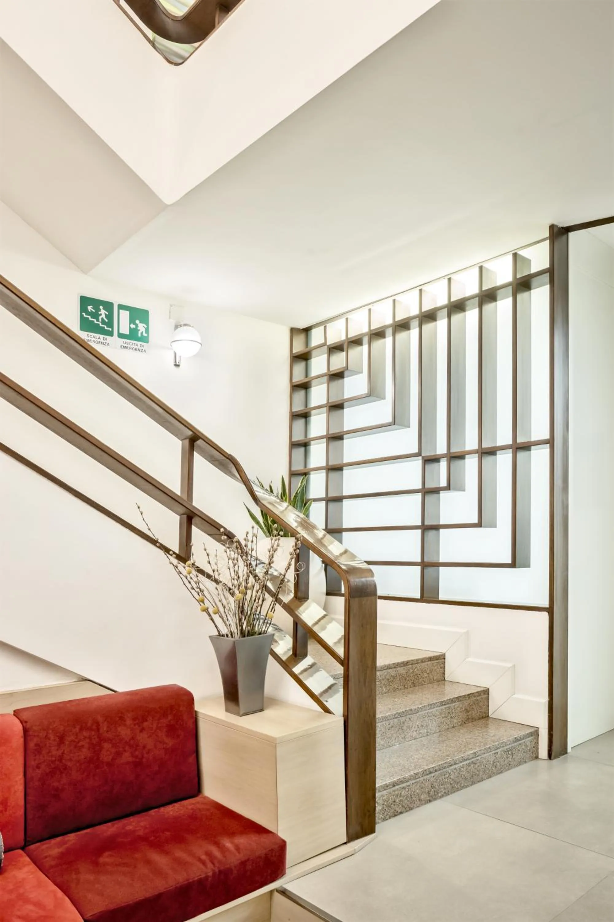 Seating area in Hotel Italia