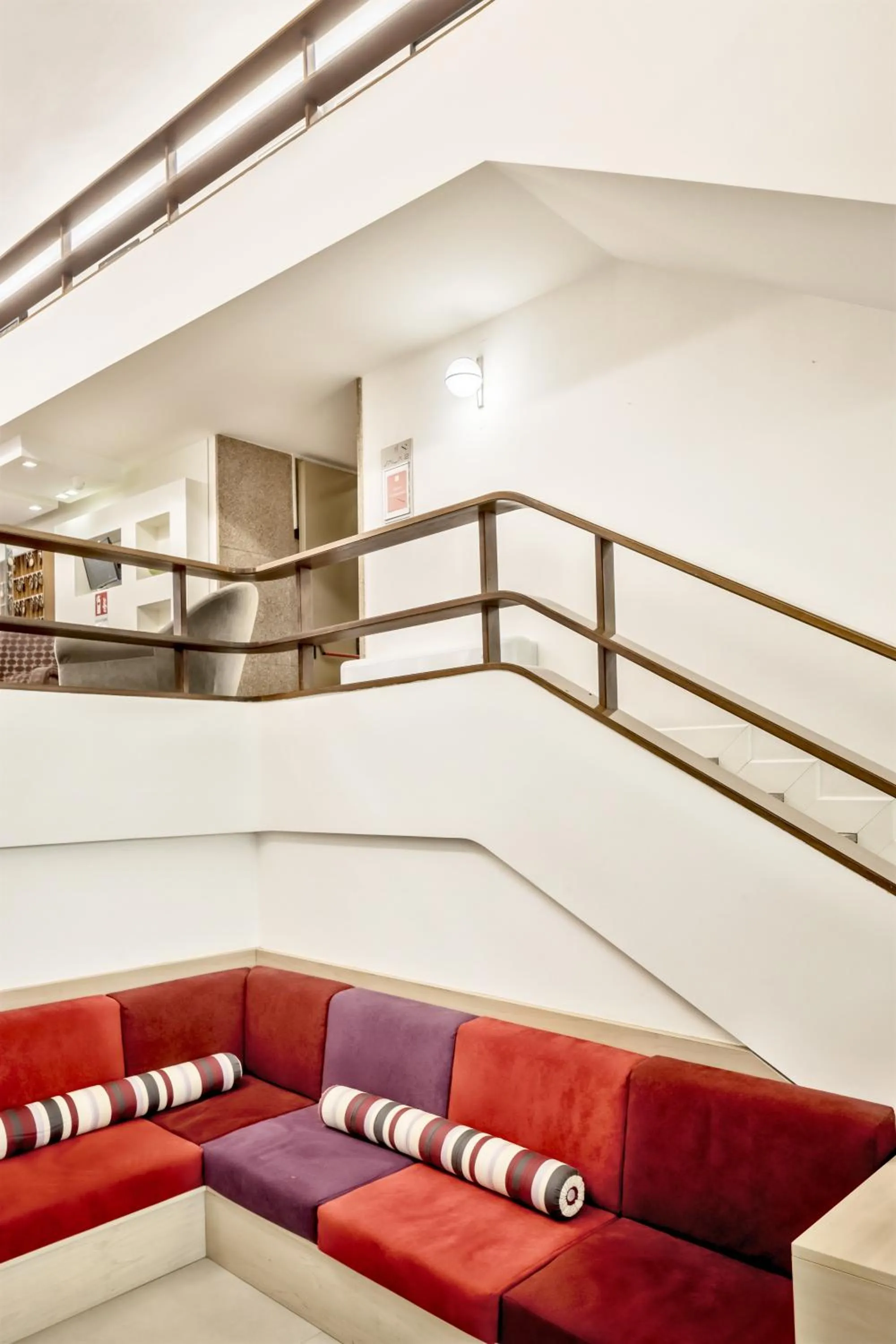 Seating area in Hotel Italia