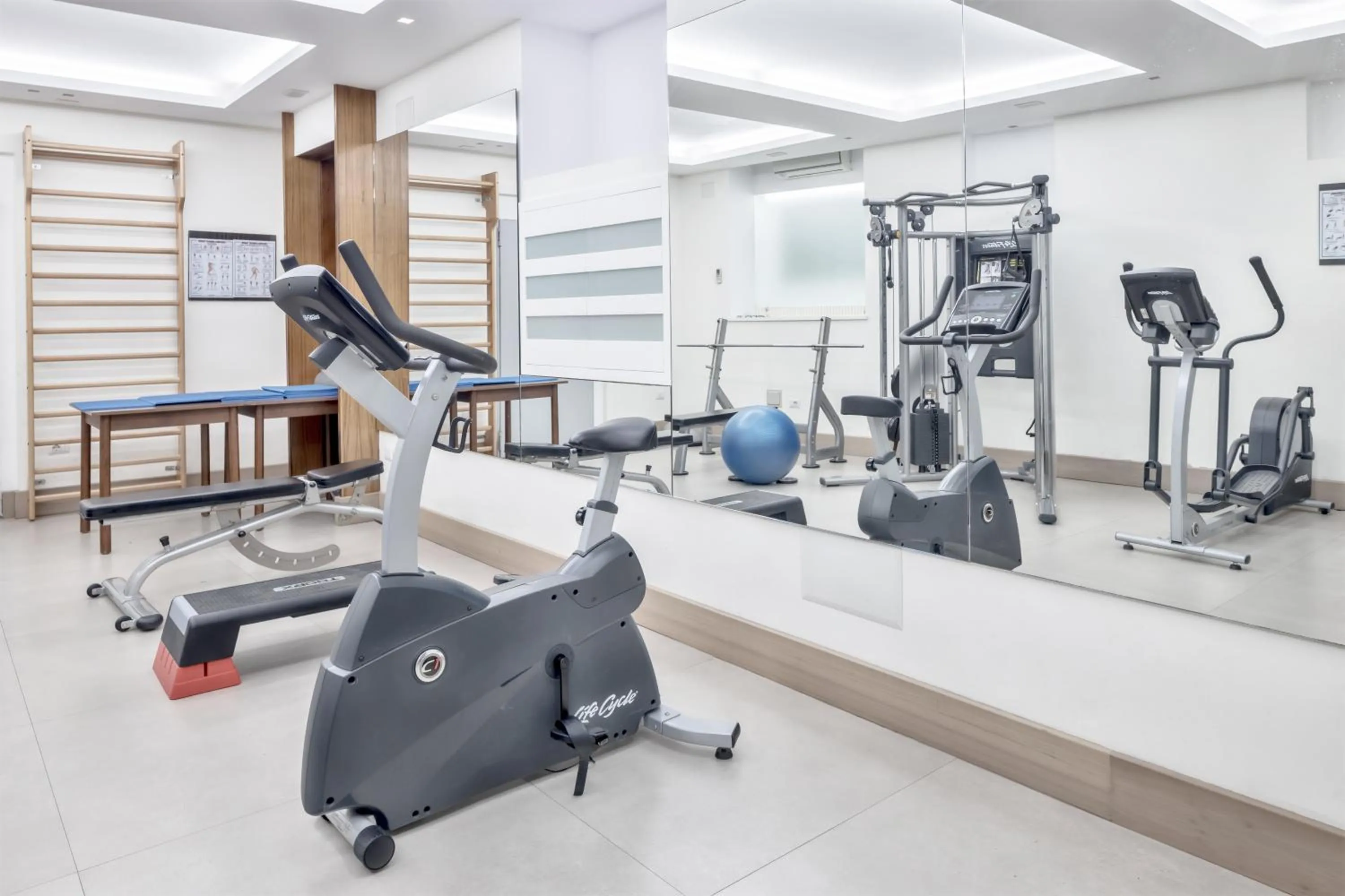 Fitness centre/facilities in Hotel Italia