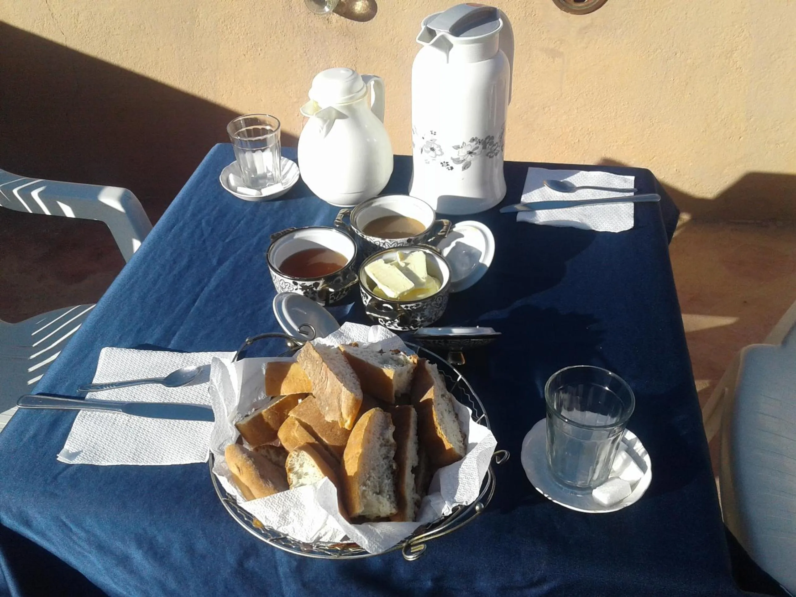 Breakfast in Auberge Gitelkst