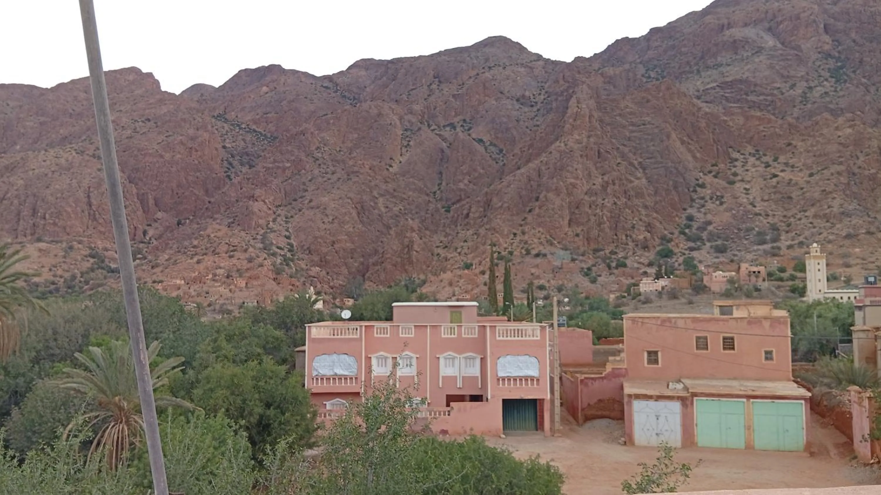 Balcony/Terrace in Auberge Gitelkst