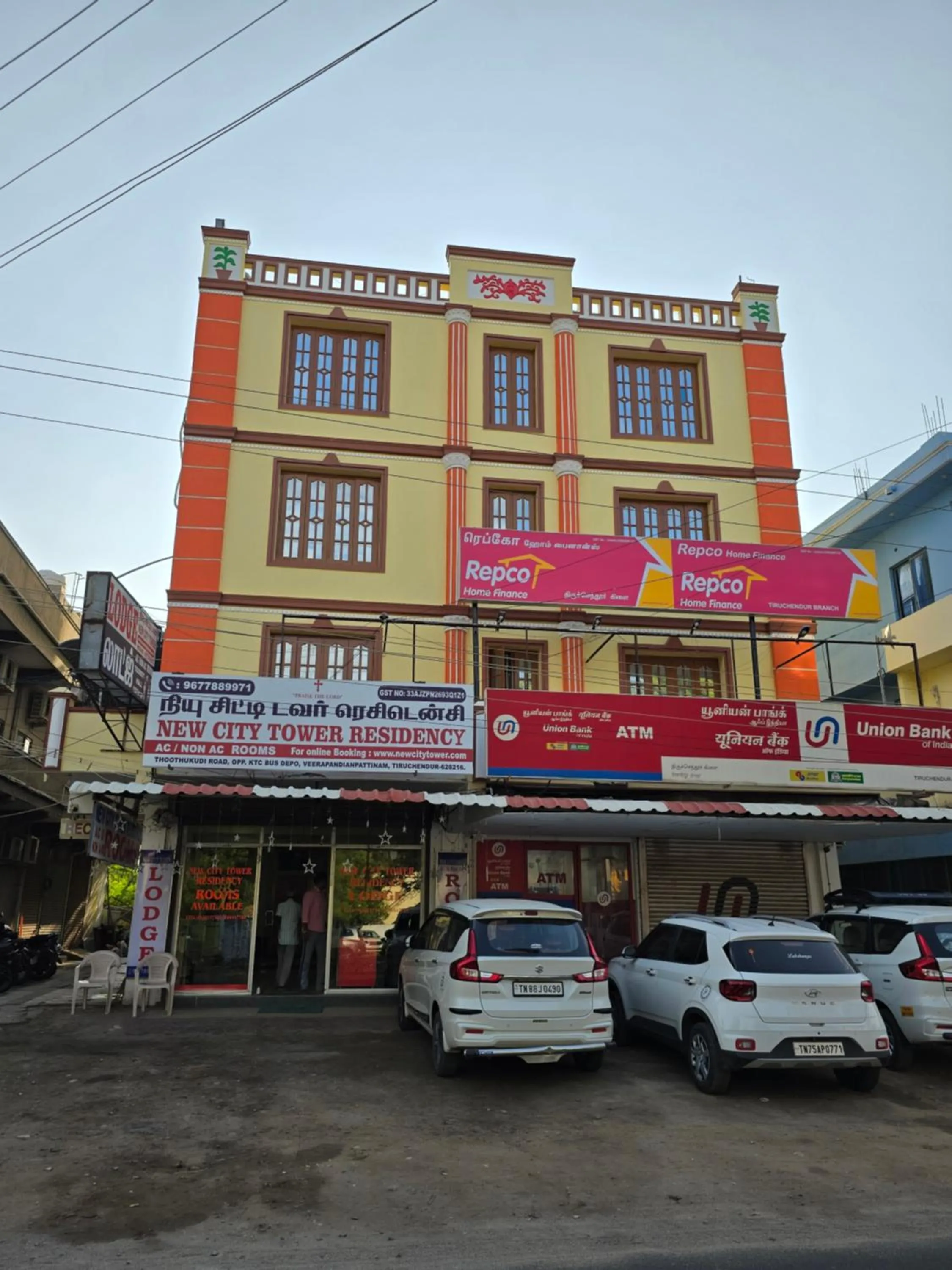 Property building in New City Tower Residency