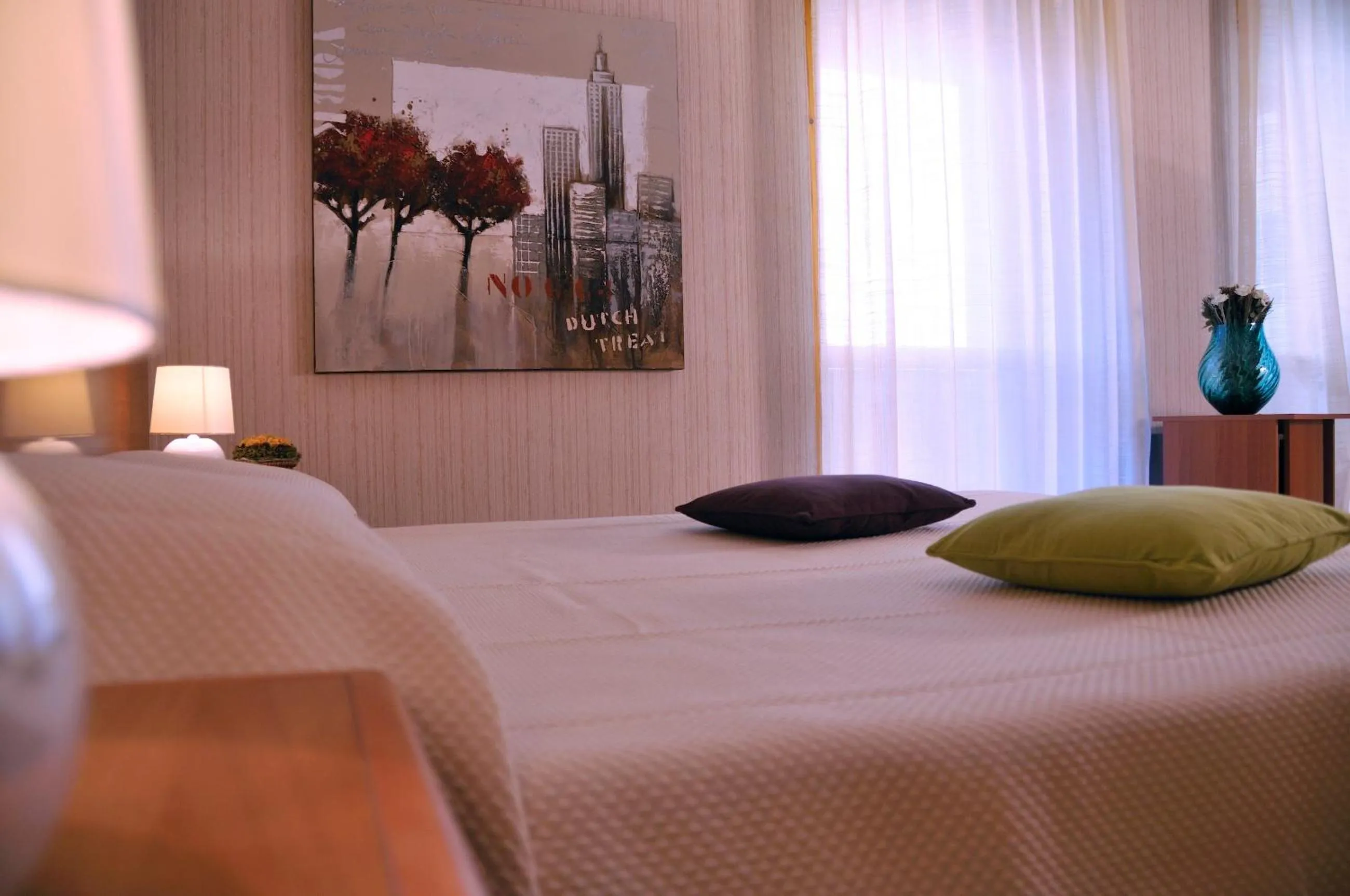 Bed in Hotel Residence Ulivi E Palme