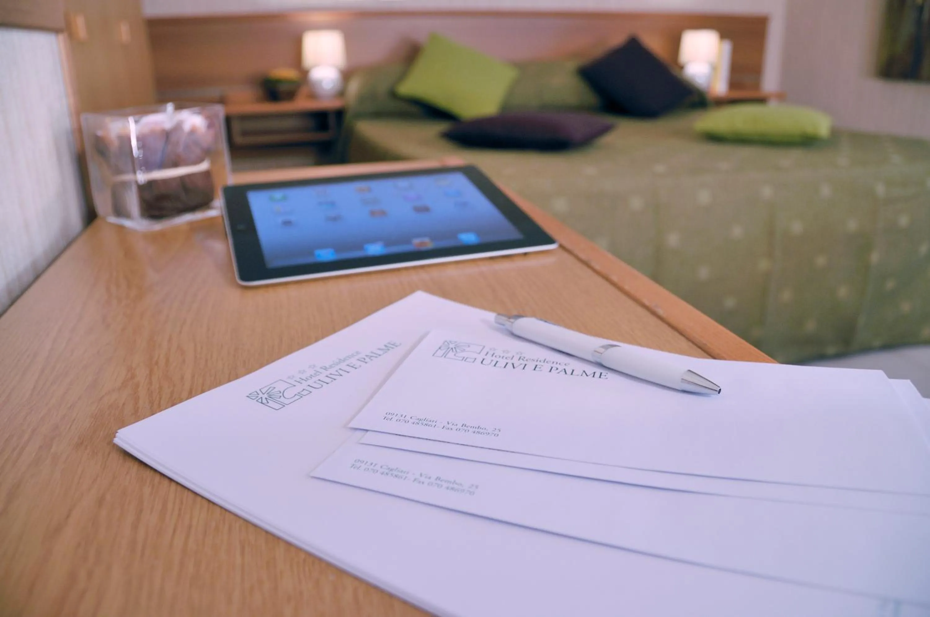 Bed in Hotel Residence Ulivi E Palme