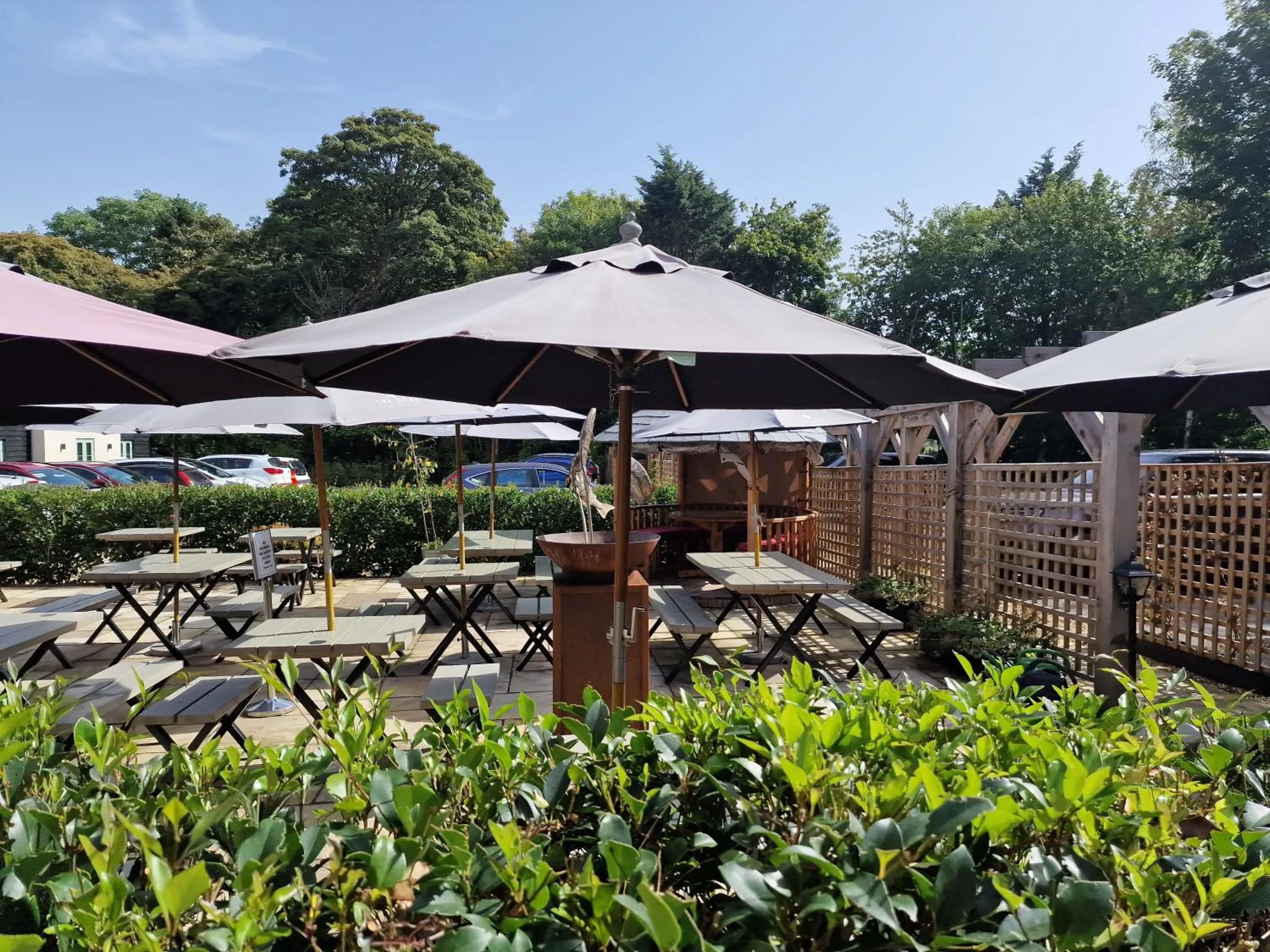 Balcony/Terrace in The Duke on The Test