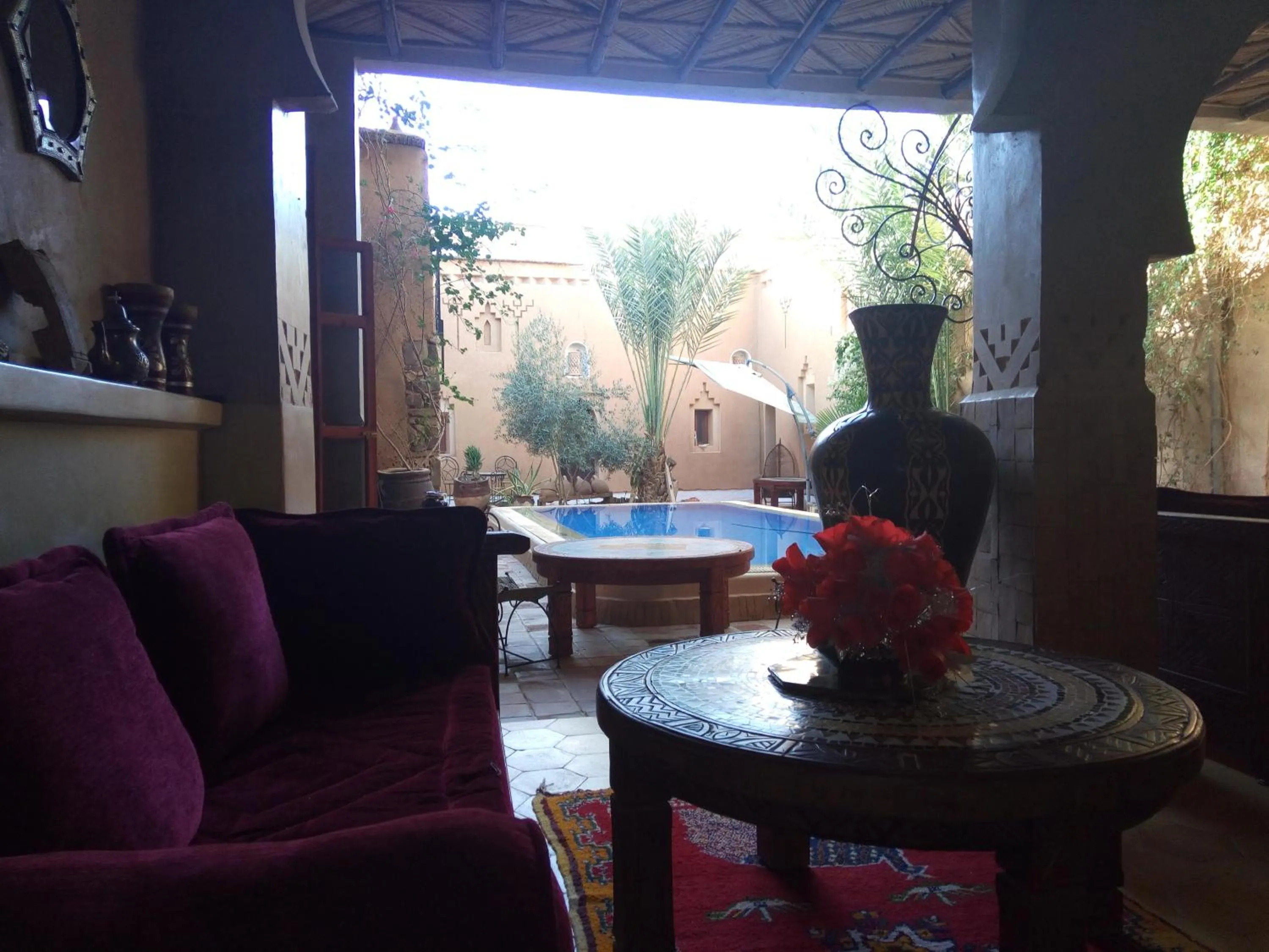 Lobby or reception in Dar Amazir