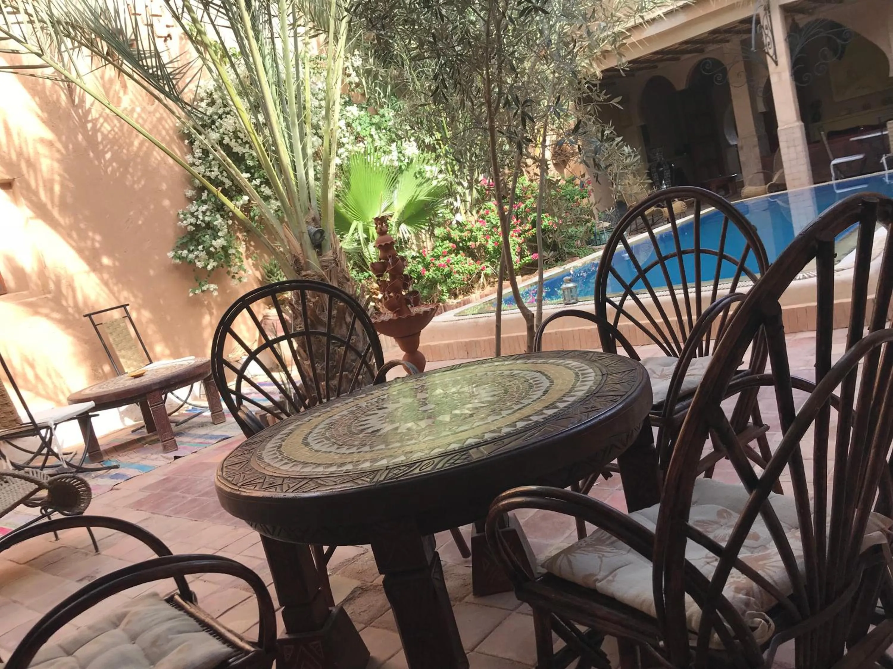 Lobby or reception in Dar Amazir