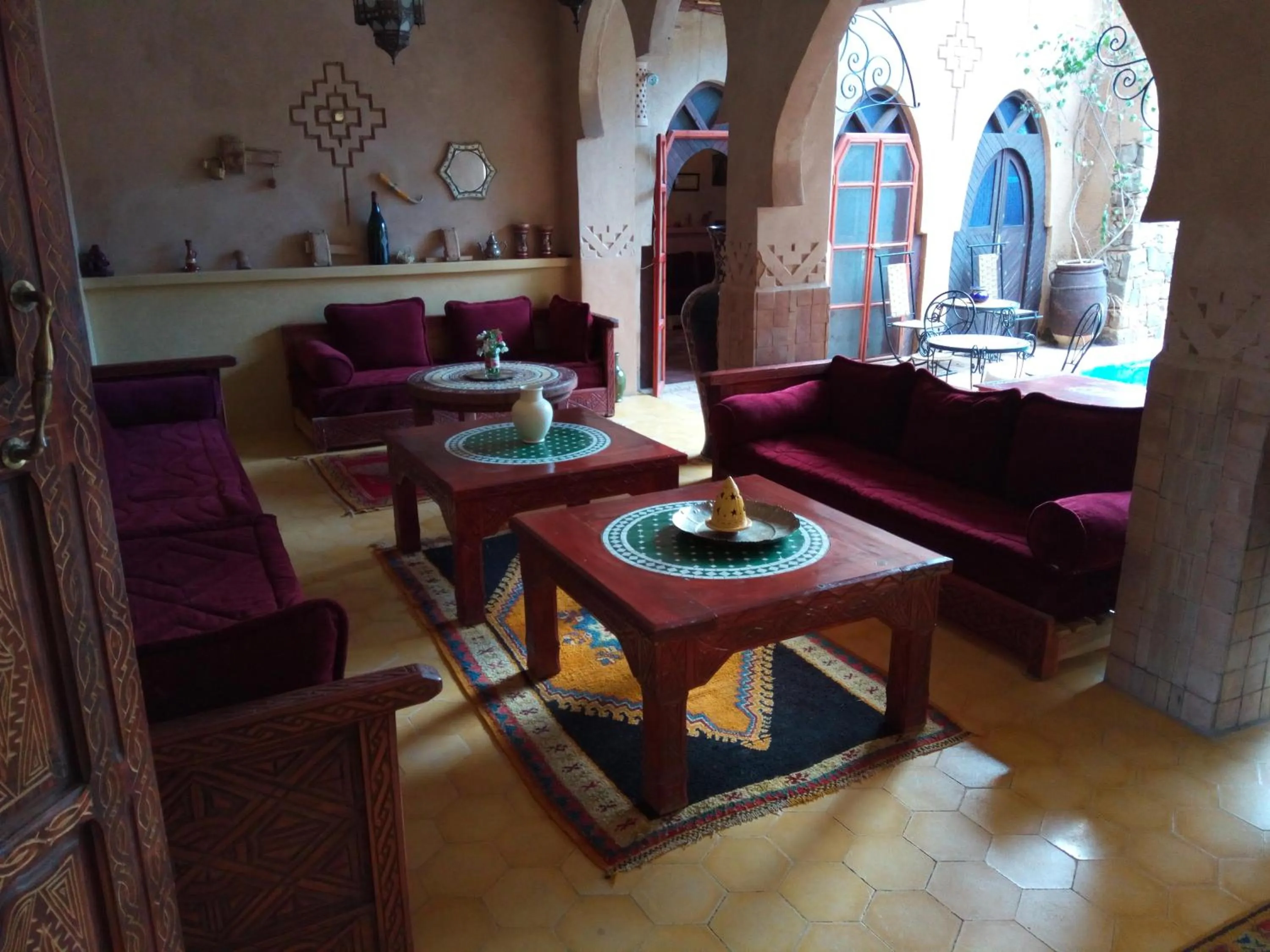 Living room in Dar Amazir