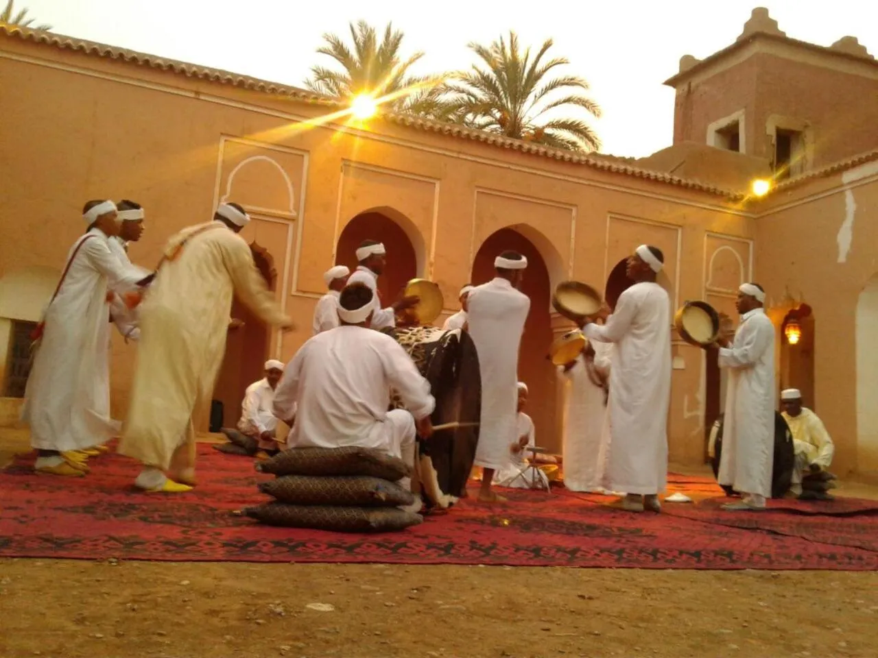 Evening entertainment in Dar Amazir