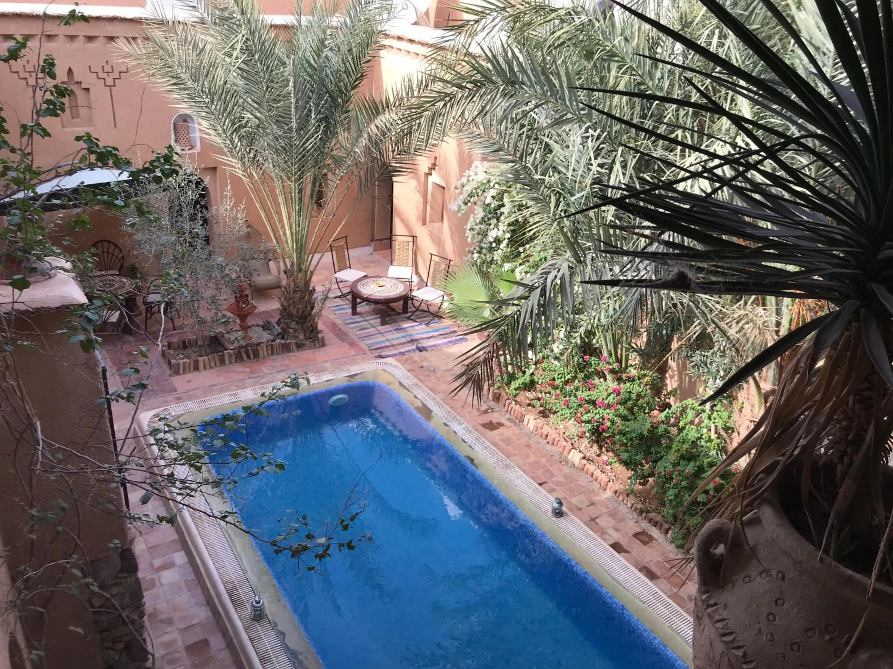 Pool view in Dar Amazir