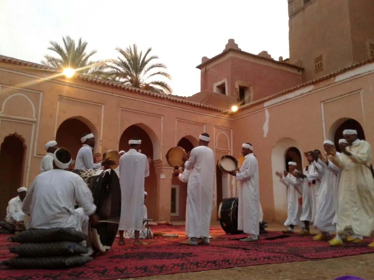 Evening entertainment in Dar Amazir