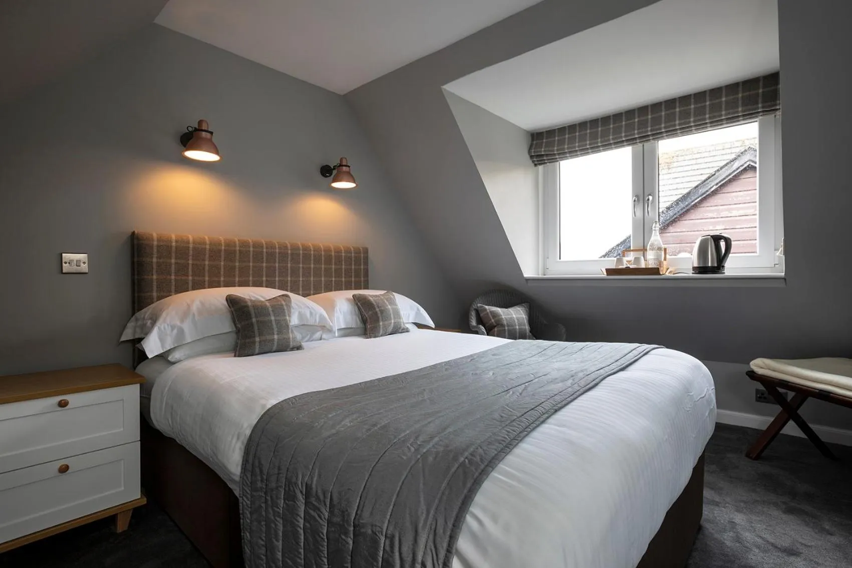 Bed in Kylesku Hotel