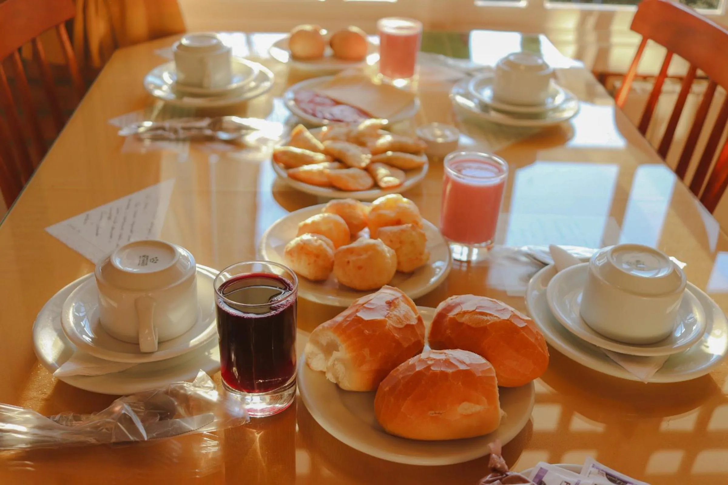 Food and drinks in Hotel Pousada Ald' Mama