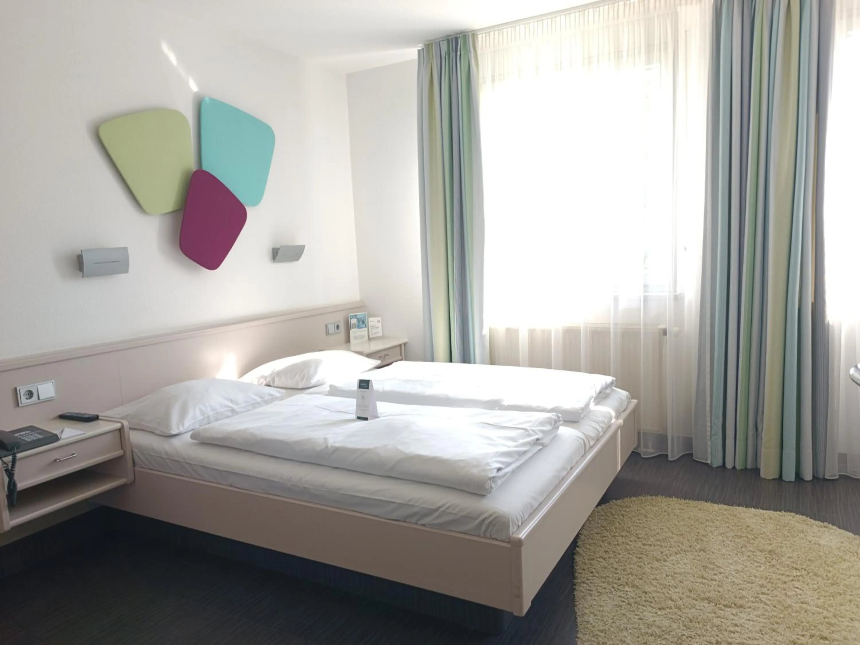 Bed in Hotel Akazienhaus